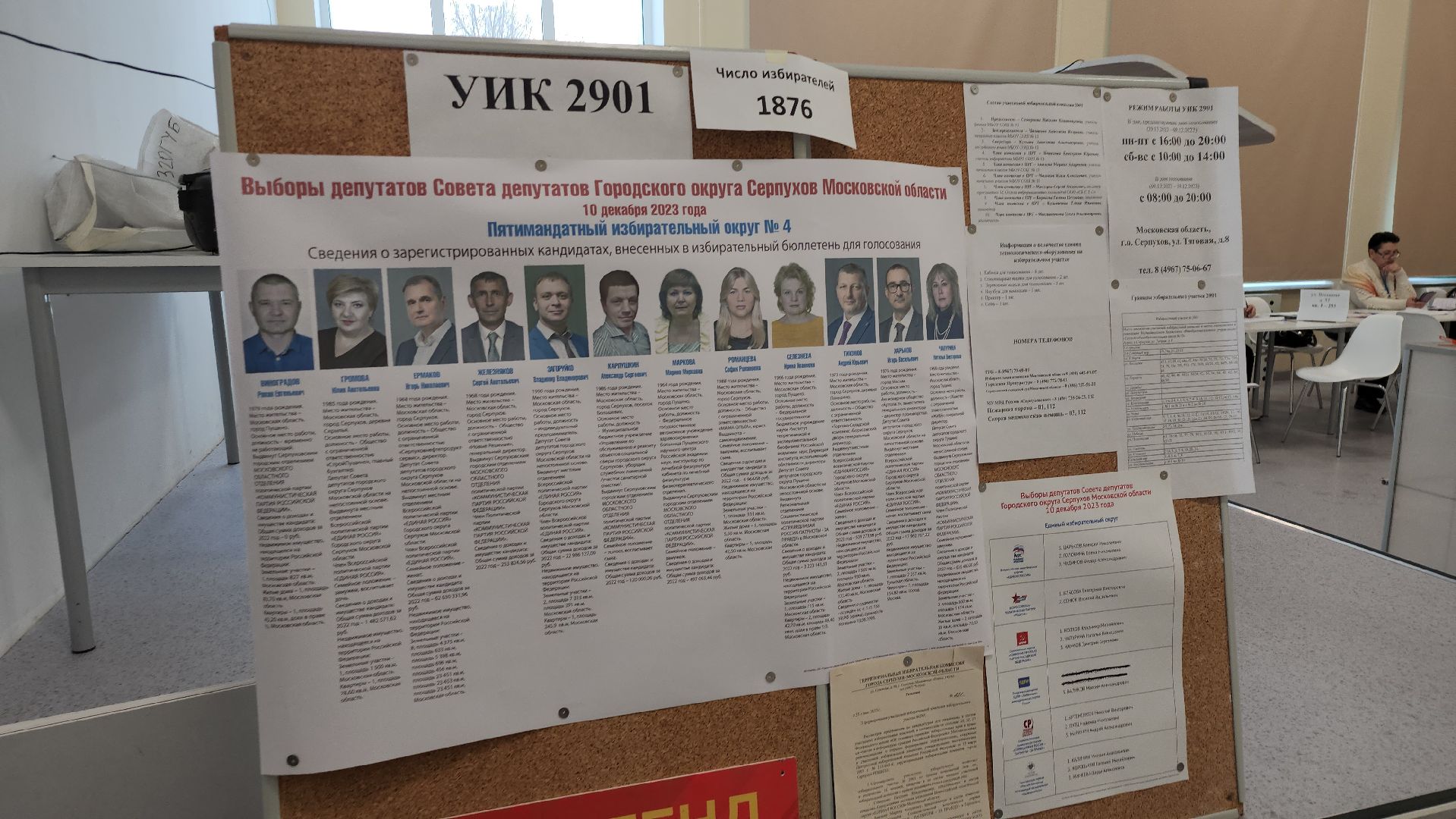 Серпухов, Подмосковье, выборы, Большой Серпухов,