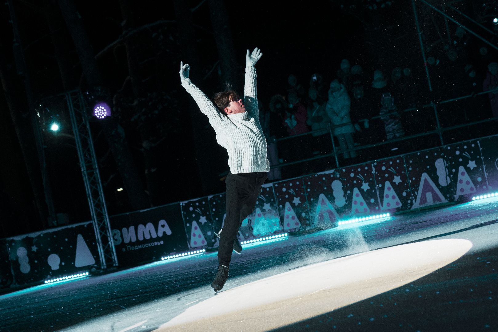 ледовое шоу, илья авербух, Алексей Ягудин, зима в подмосковье, Домодедово,