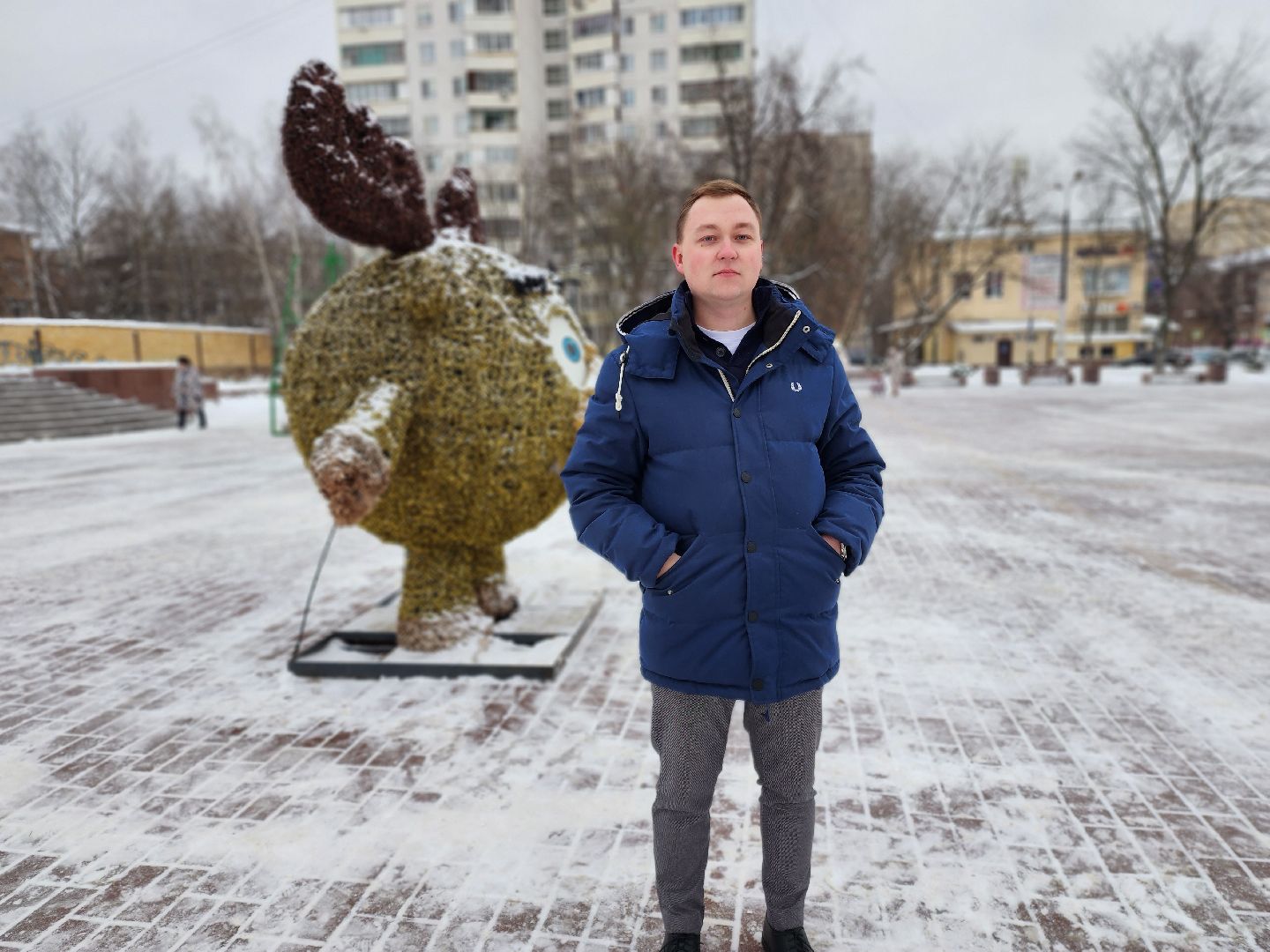 раменское, благоустройство, Площадь молодежи, Смешарики,