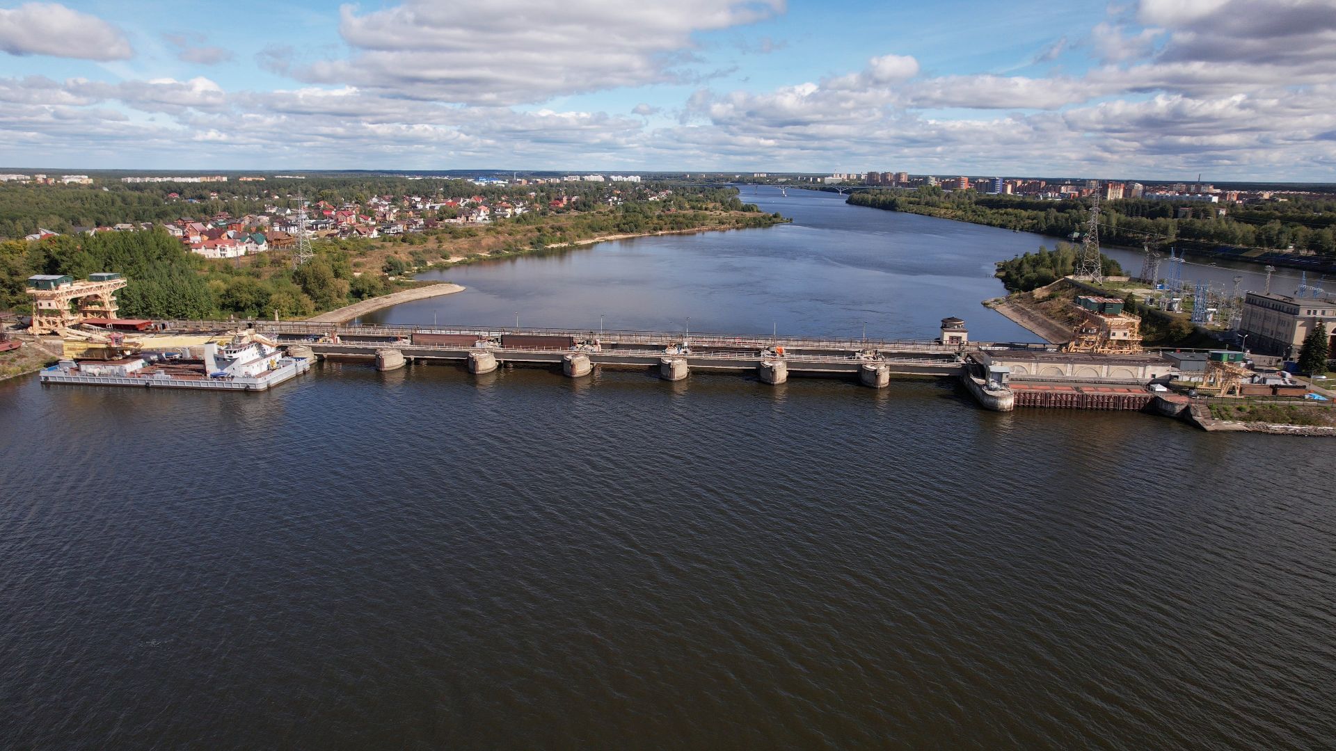 видео с коптера,