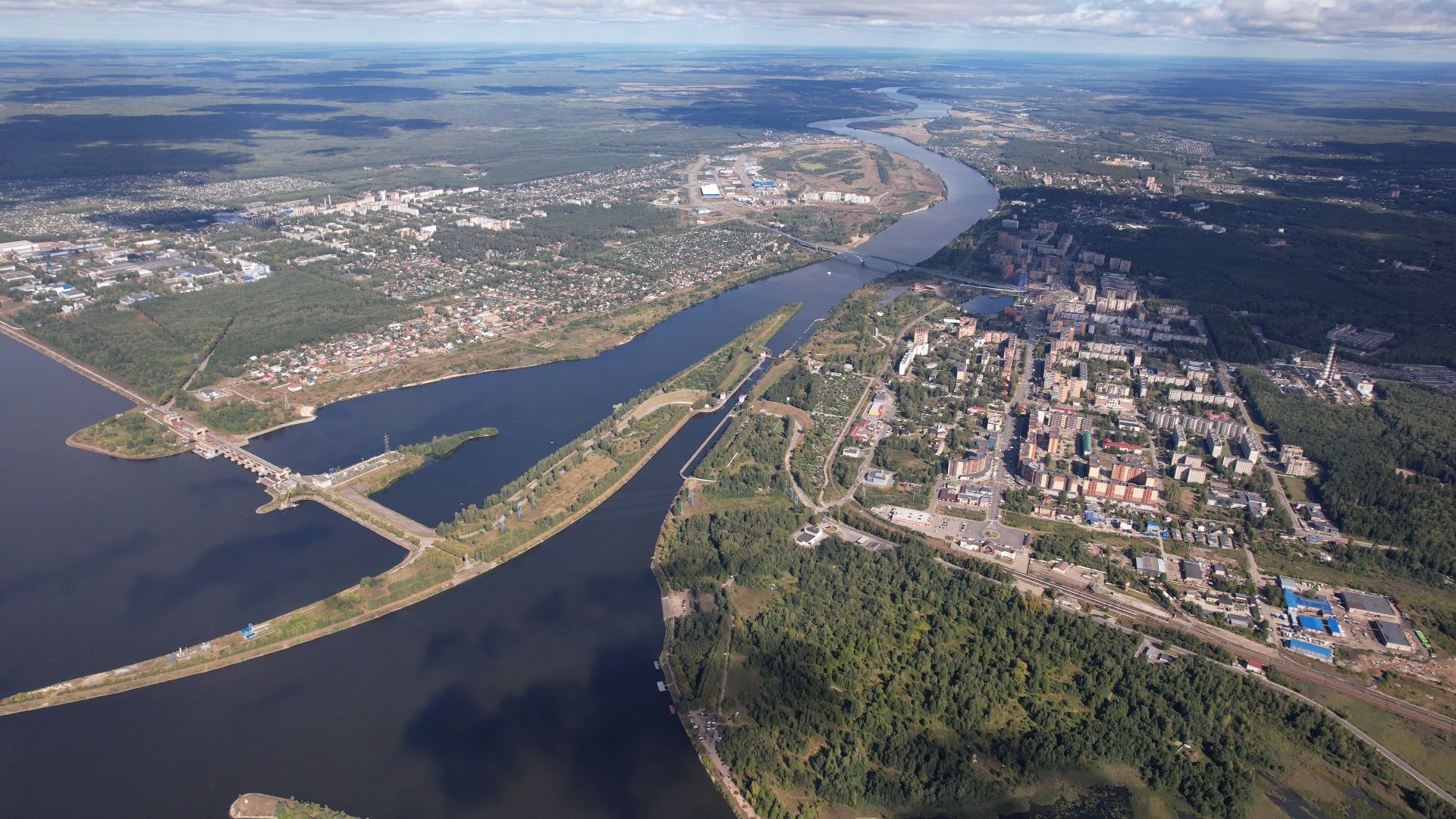 видео с коптера,