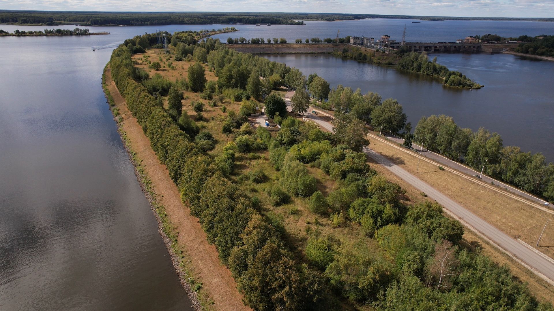 видео с коптера,