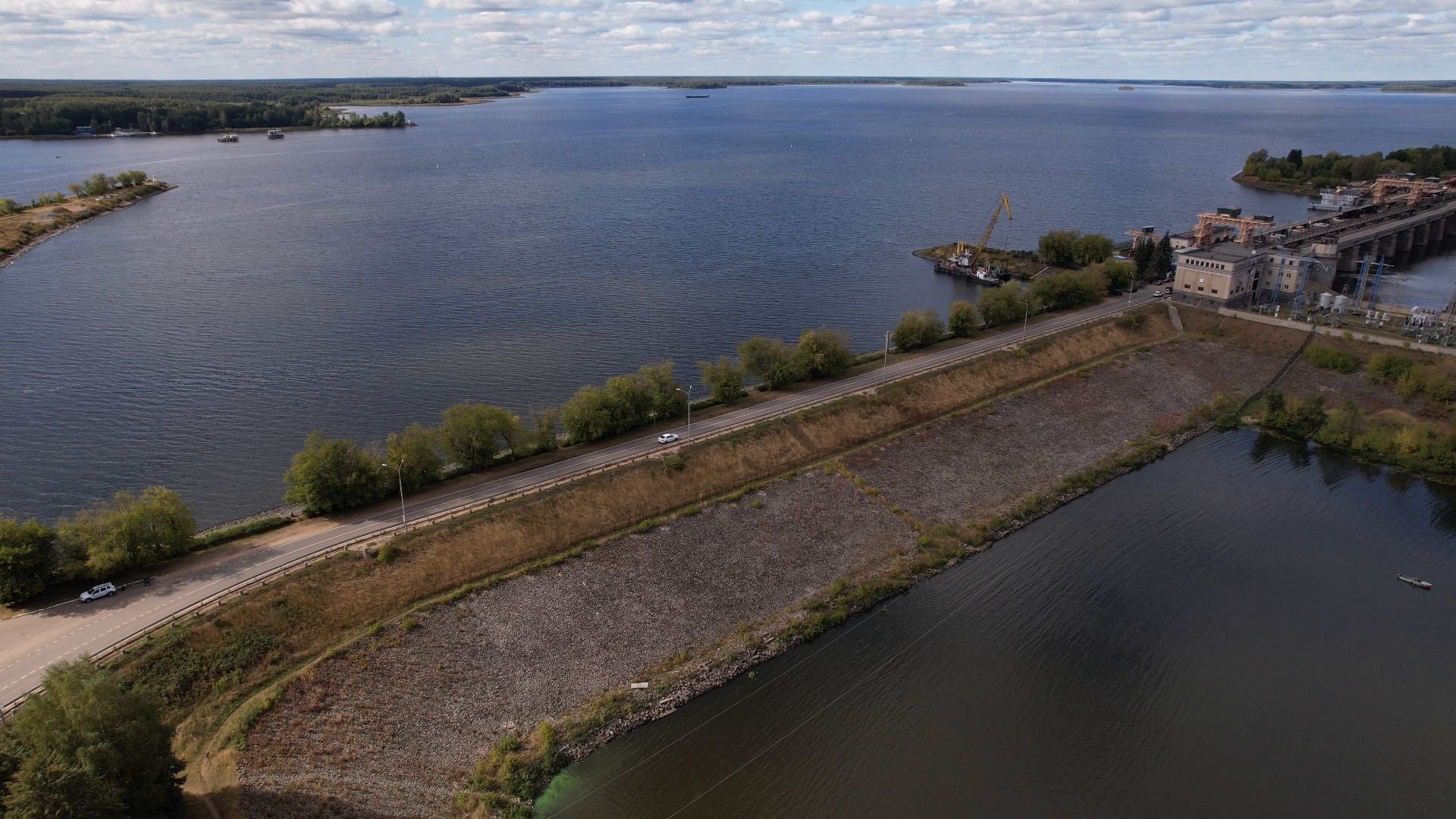 видео с коптера,