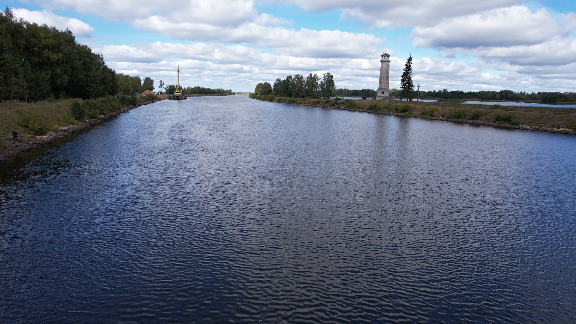 видео с коптера,