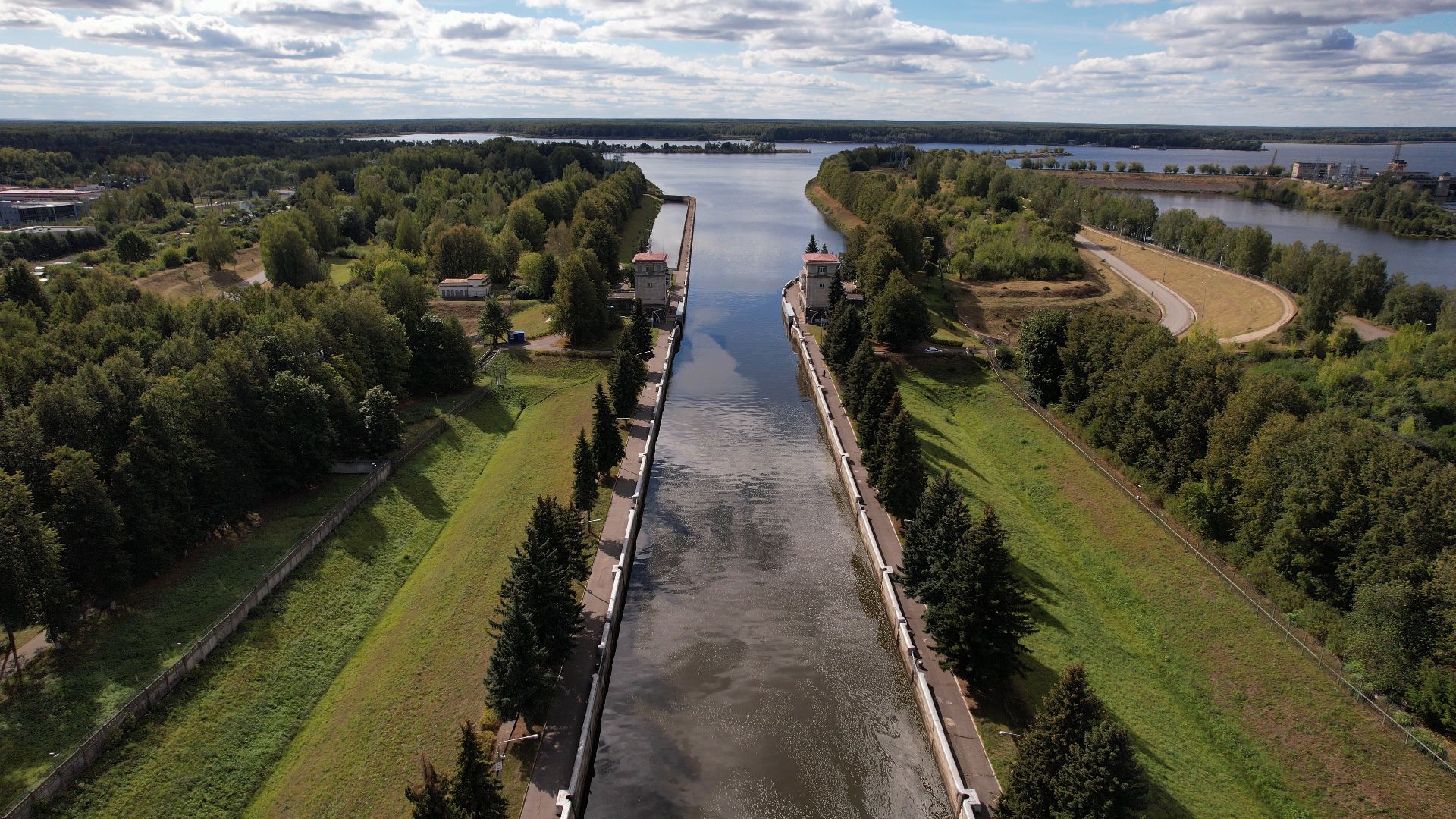 видео с коптера,