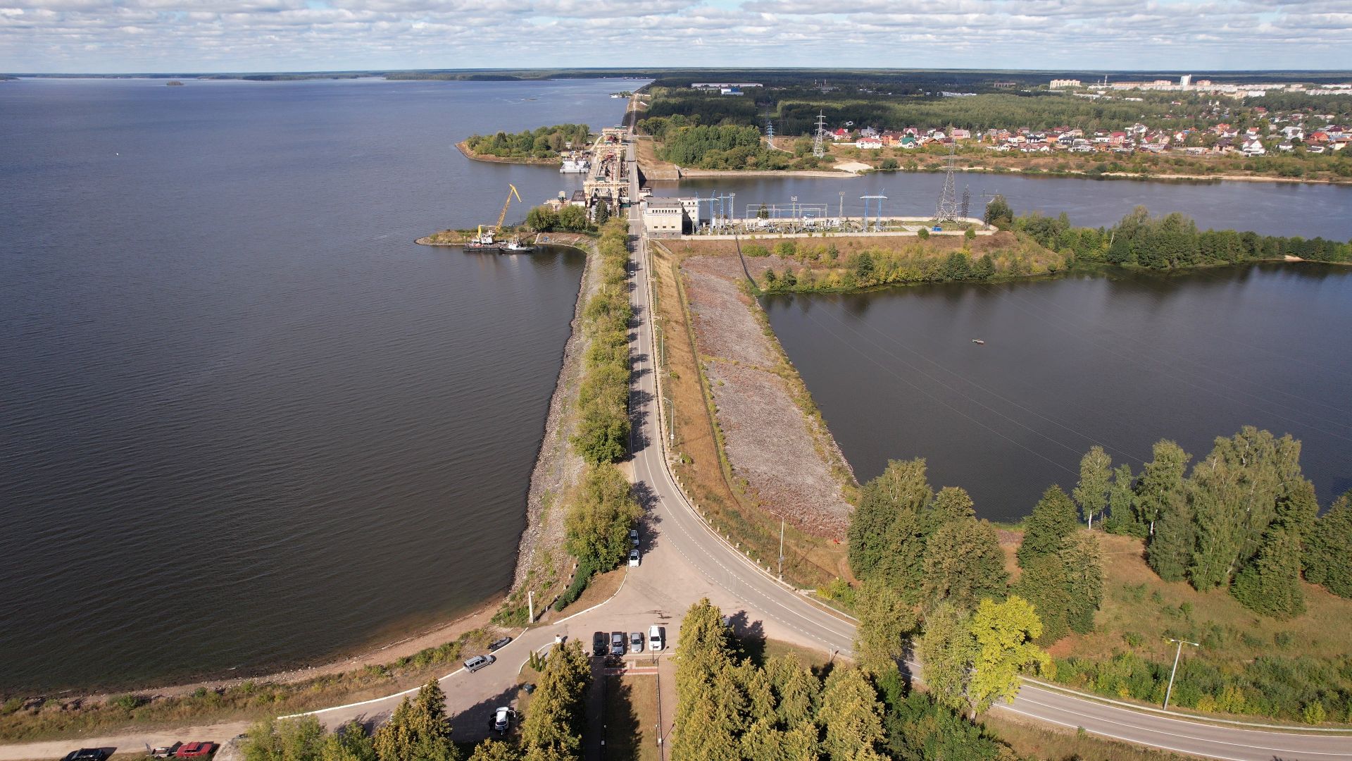 видео с коптера,