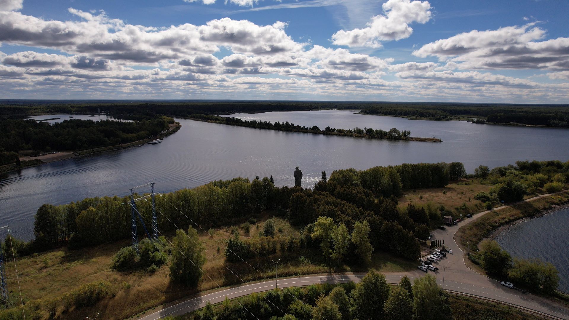 видео с коптера,