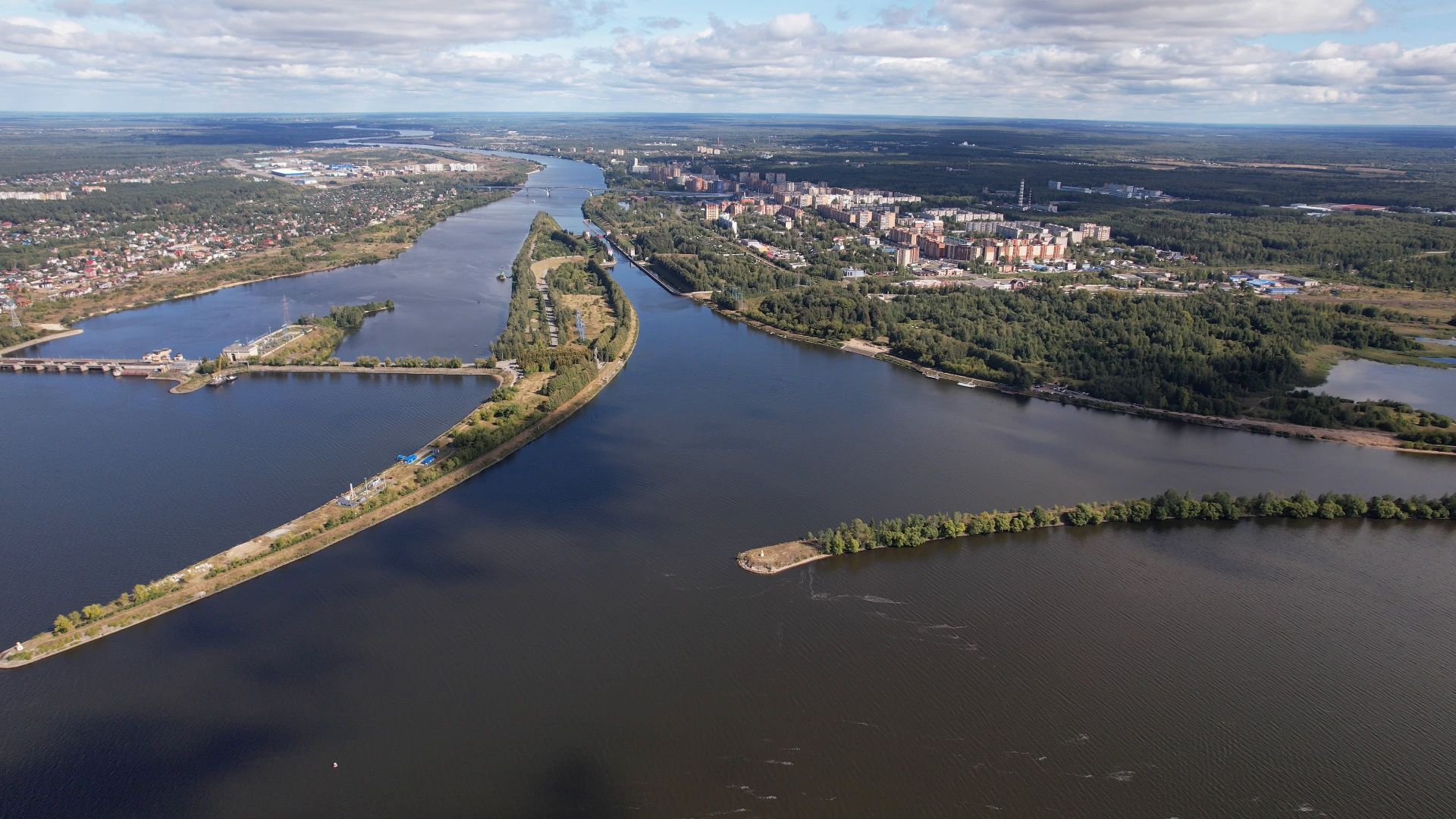 видео с коптера,