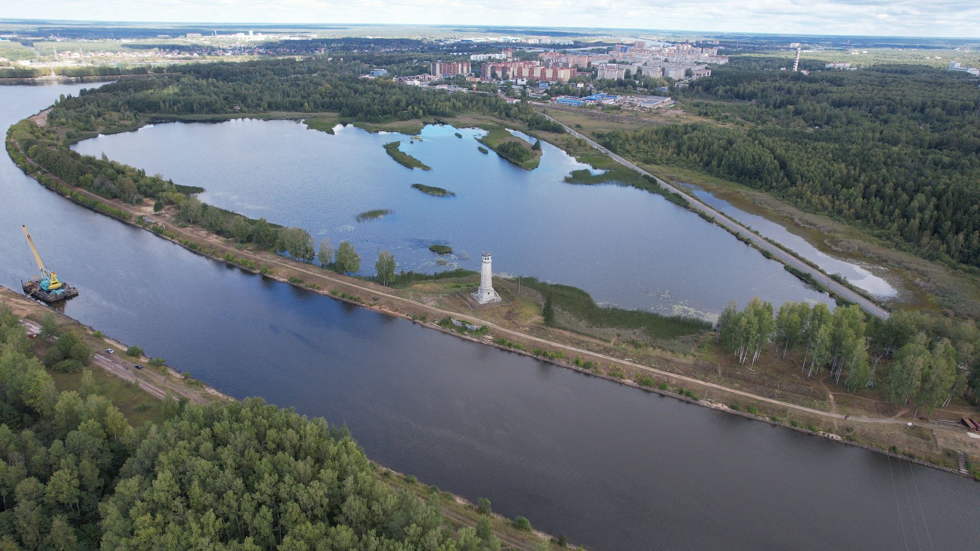 видео с коптера,