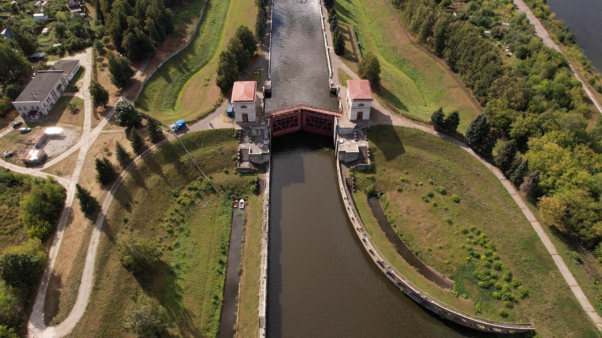 видео с коптера,