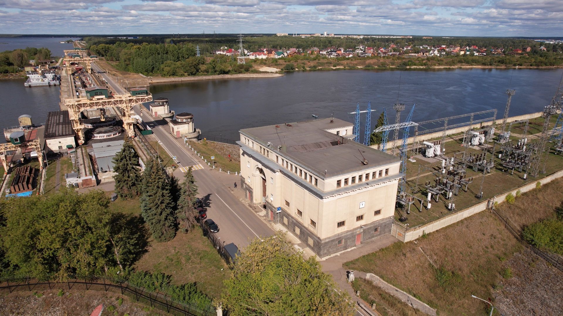 видео с коптера,