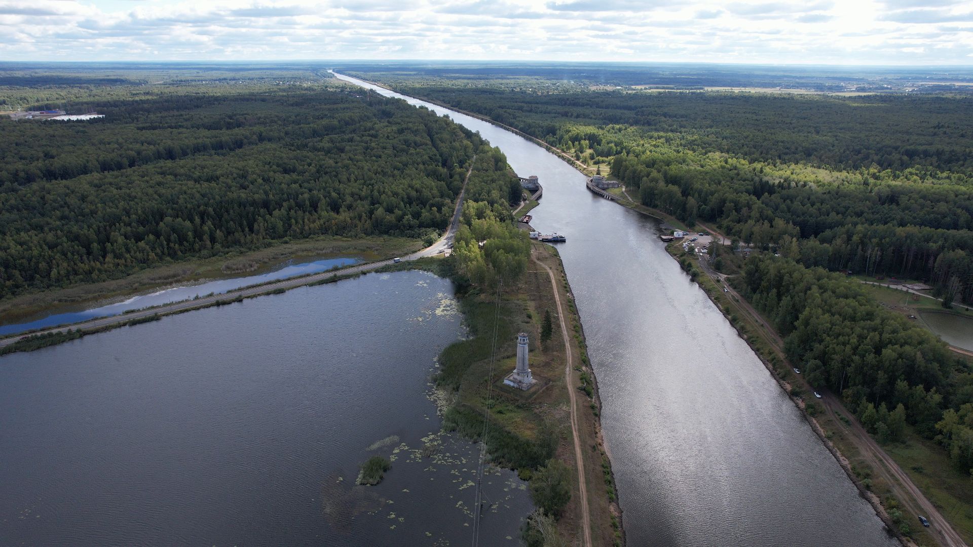 видео с коптера,