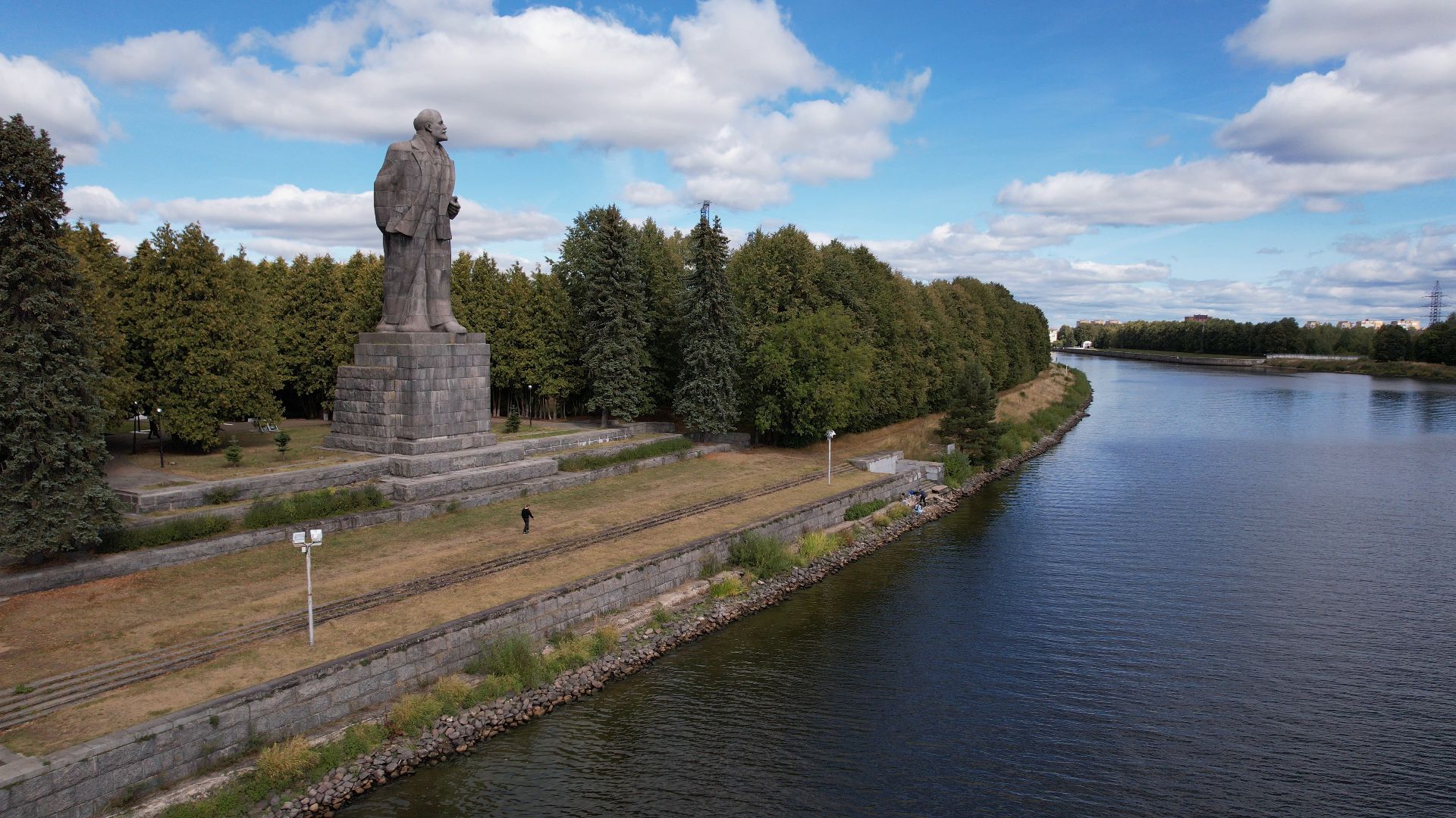 видео с коптера,