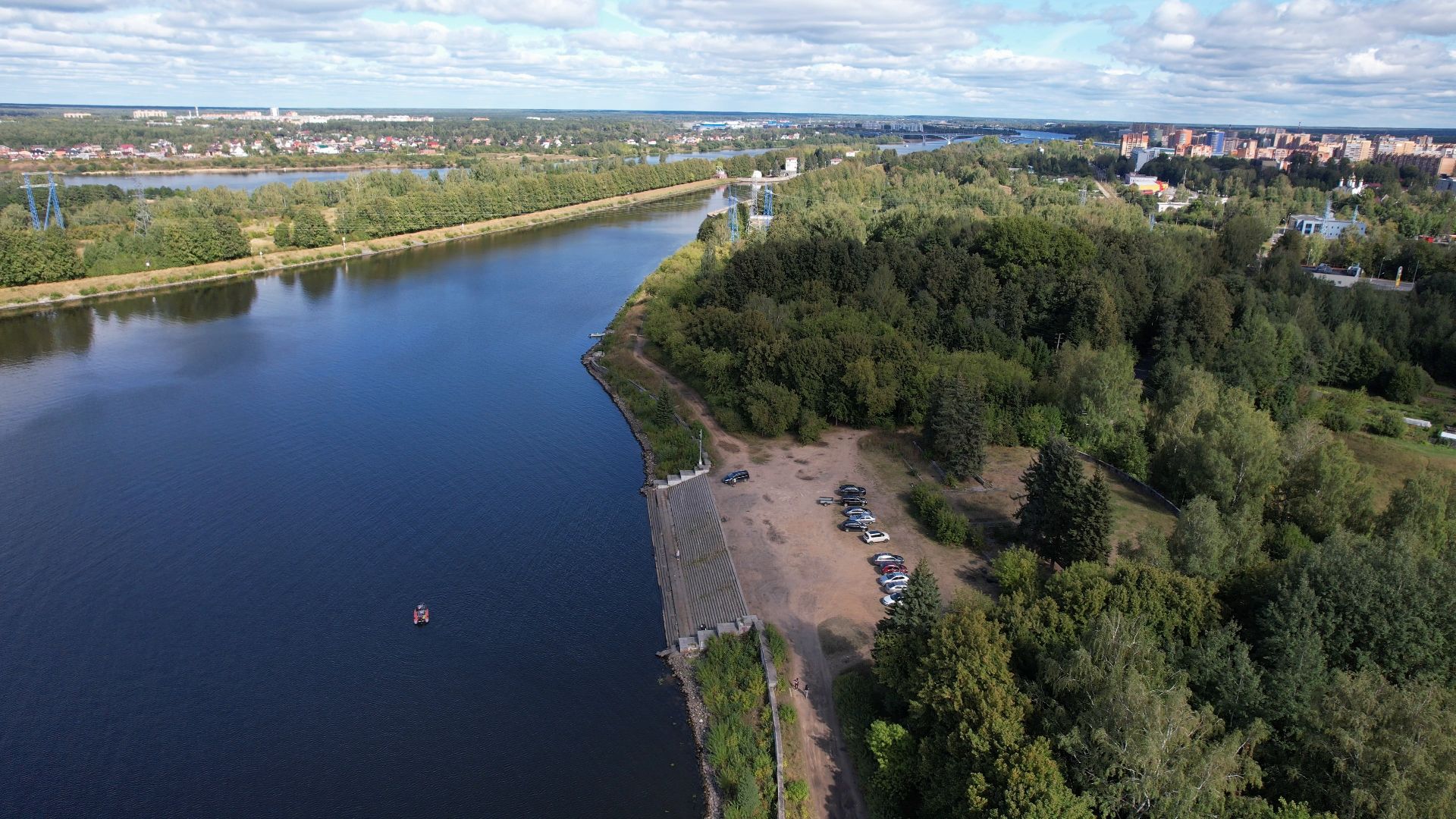 видео с коптера,