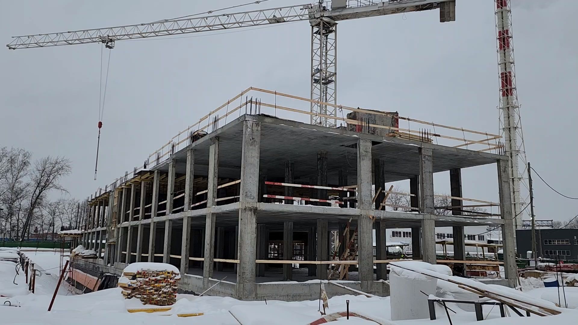 Одинцово, строители, поликлиника, строительство, медицина,