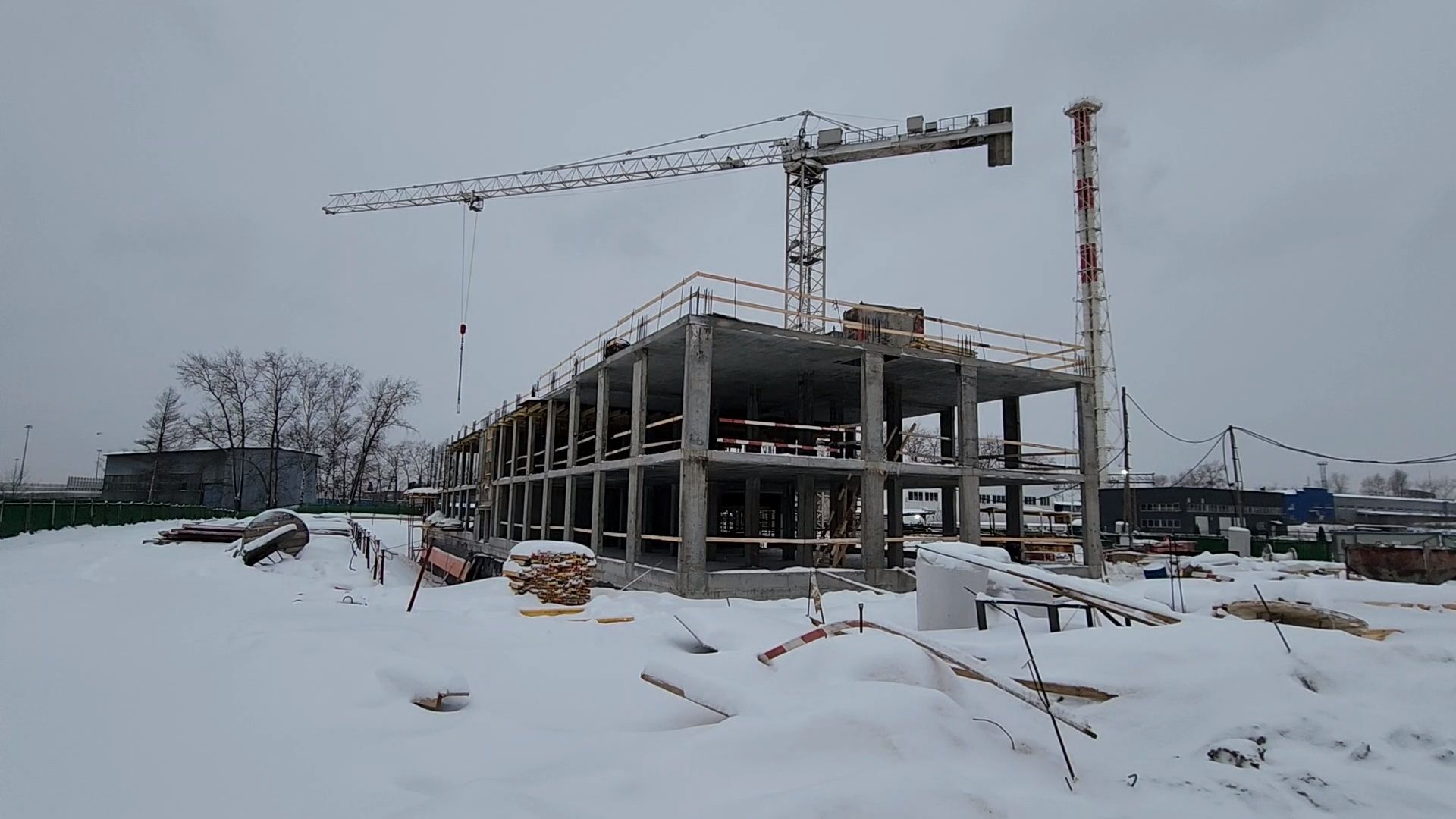 Одинцово, строители, поликлиника, строительство, медицина,