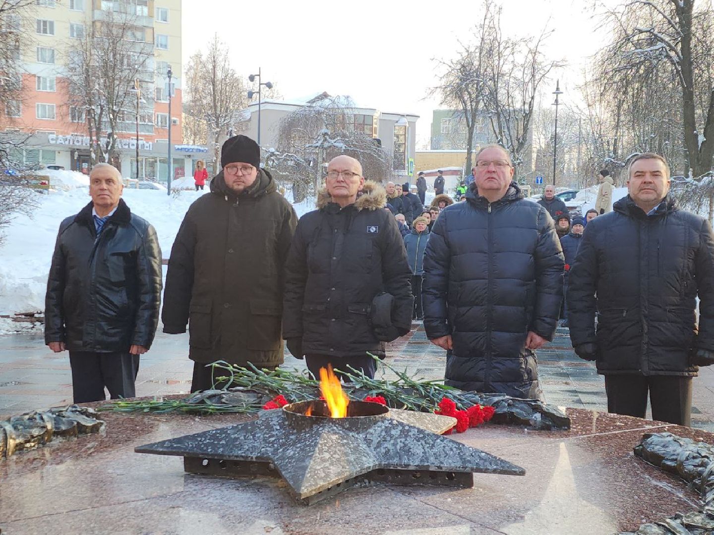 аллея славы, день памяти, возложение цветов, видное, герои,