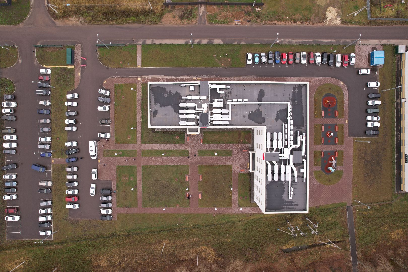 подлипки, коломна, видео с коптера, поликлиника,