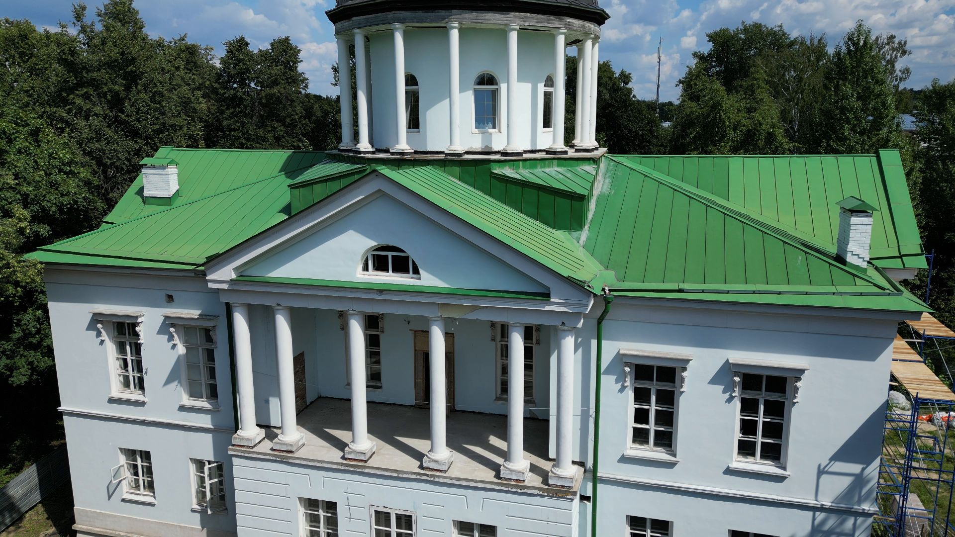 петровское, лыткарино, видео с коптера,