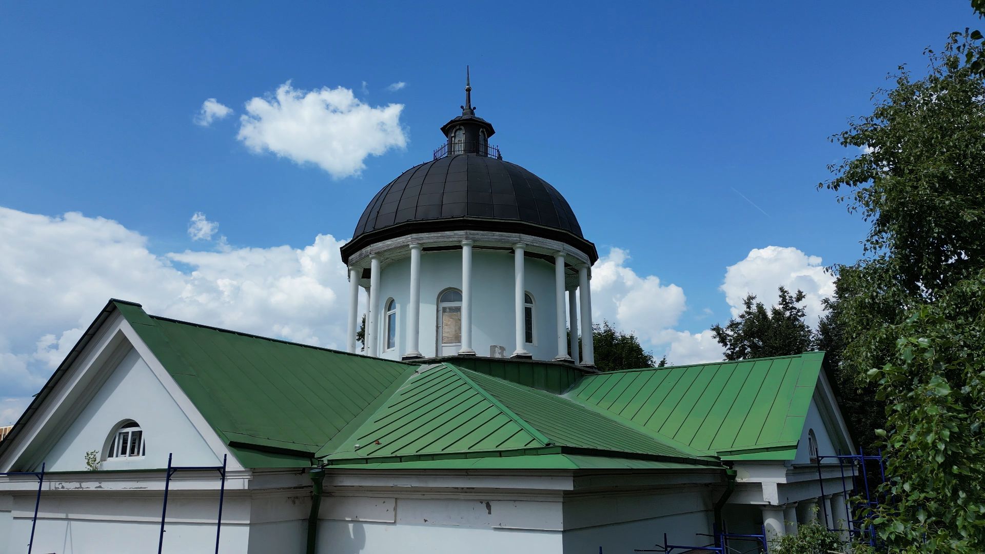 петровское, лыткарино, видео с коптера,