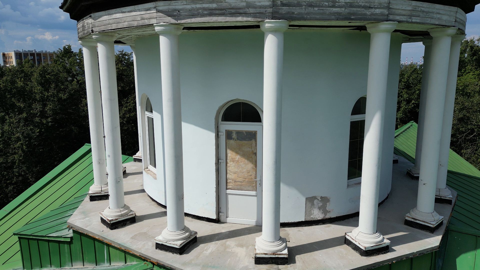 петровское, лыткарино, видео с коптера,