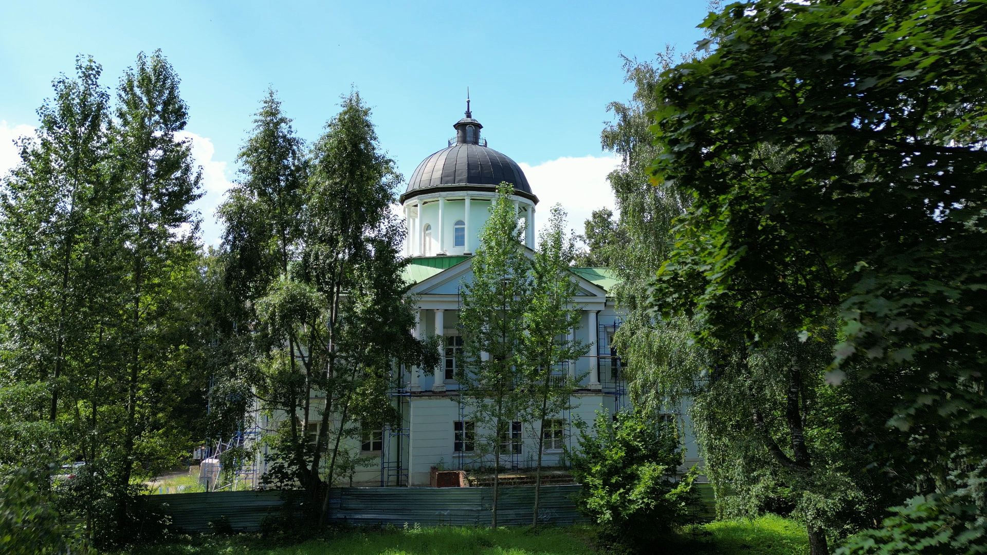 петровское, лыткарино, видео с коптера,