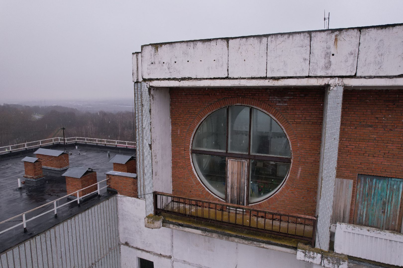 пущино, видео с коптера, дом аспиранта,