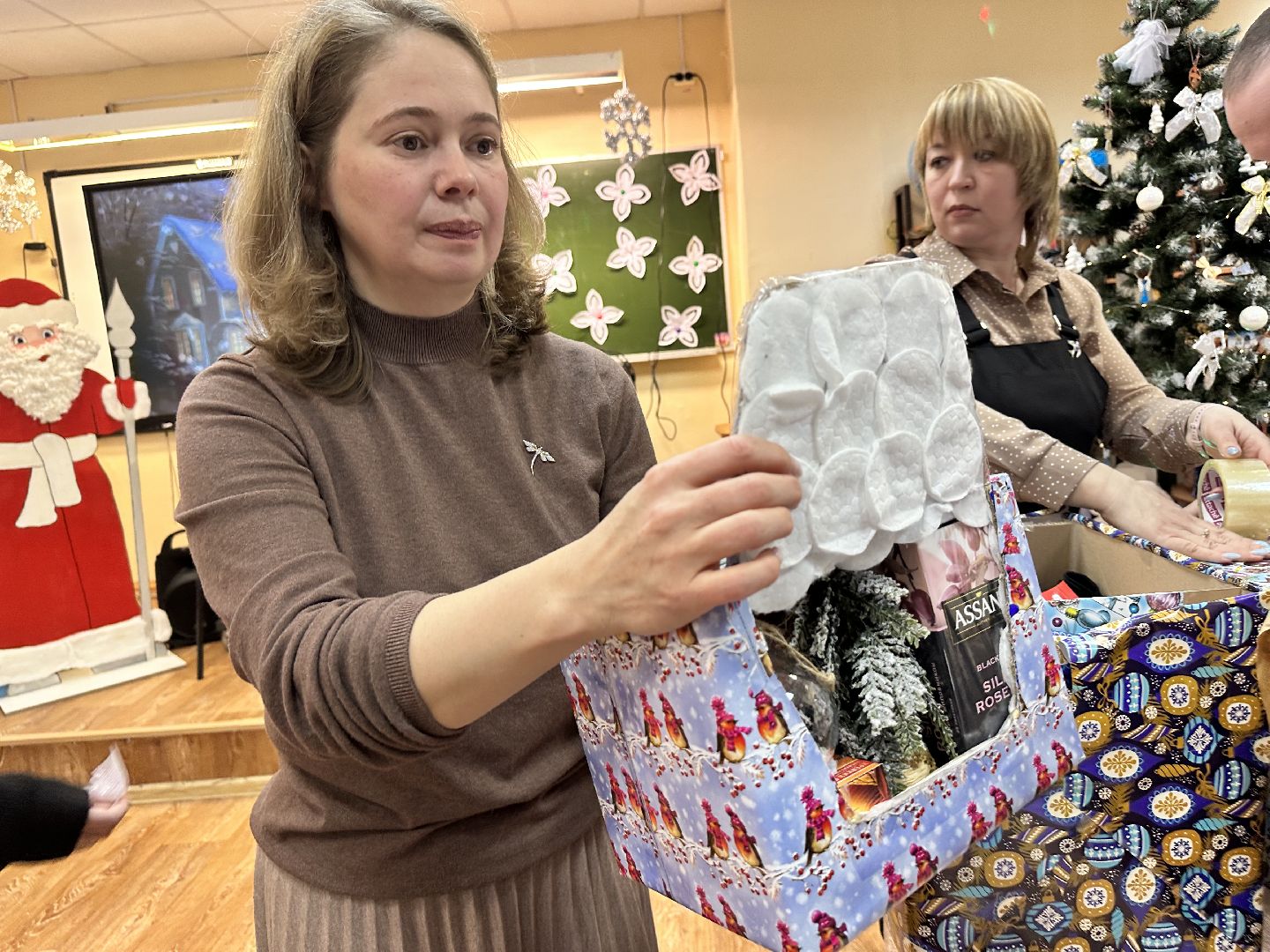 сво, подарки бойцам, рождество, дети с овз, наро-фоминск,
