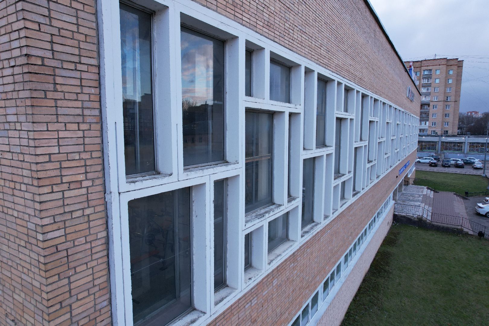 видео с коптера, сад, серпухов,