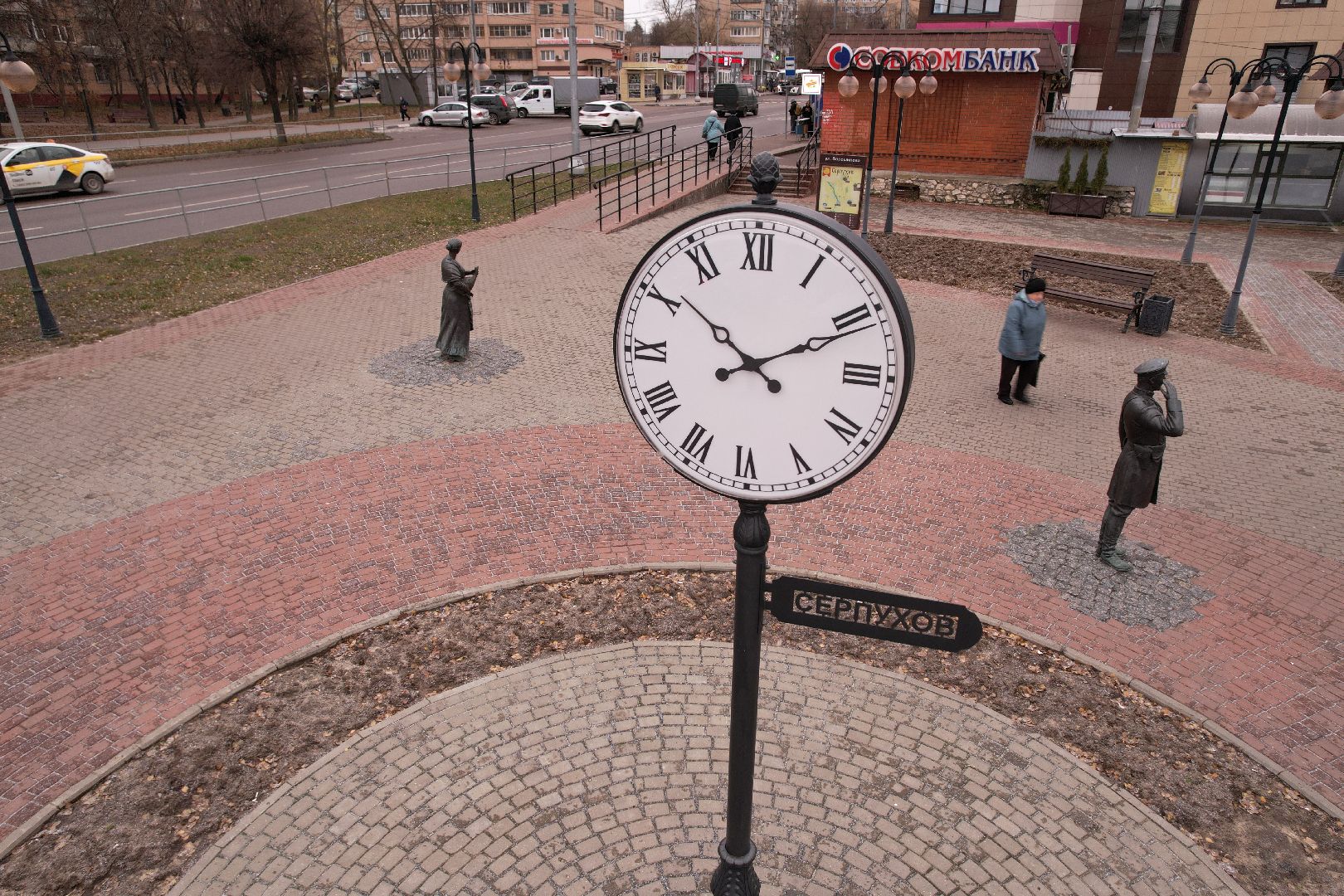 видео с коптера, ярмарка, серпухов,