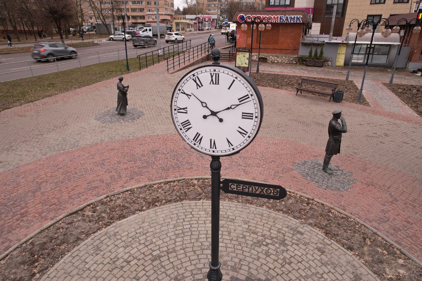 видео с коптера, ярмарка, серпухов,