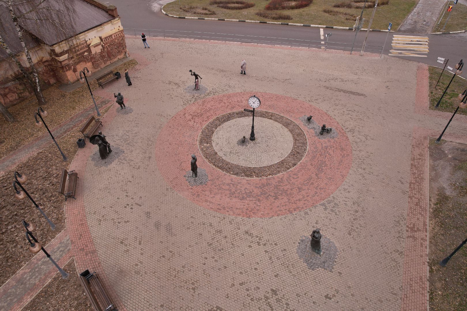 видео с коптера, ярмарка, серпухов,