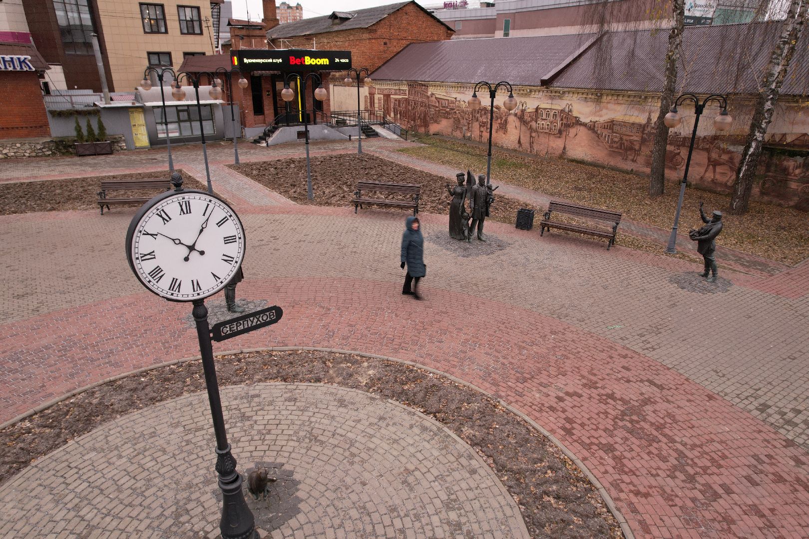 видео с коптера, ярмарка, серпухов,