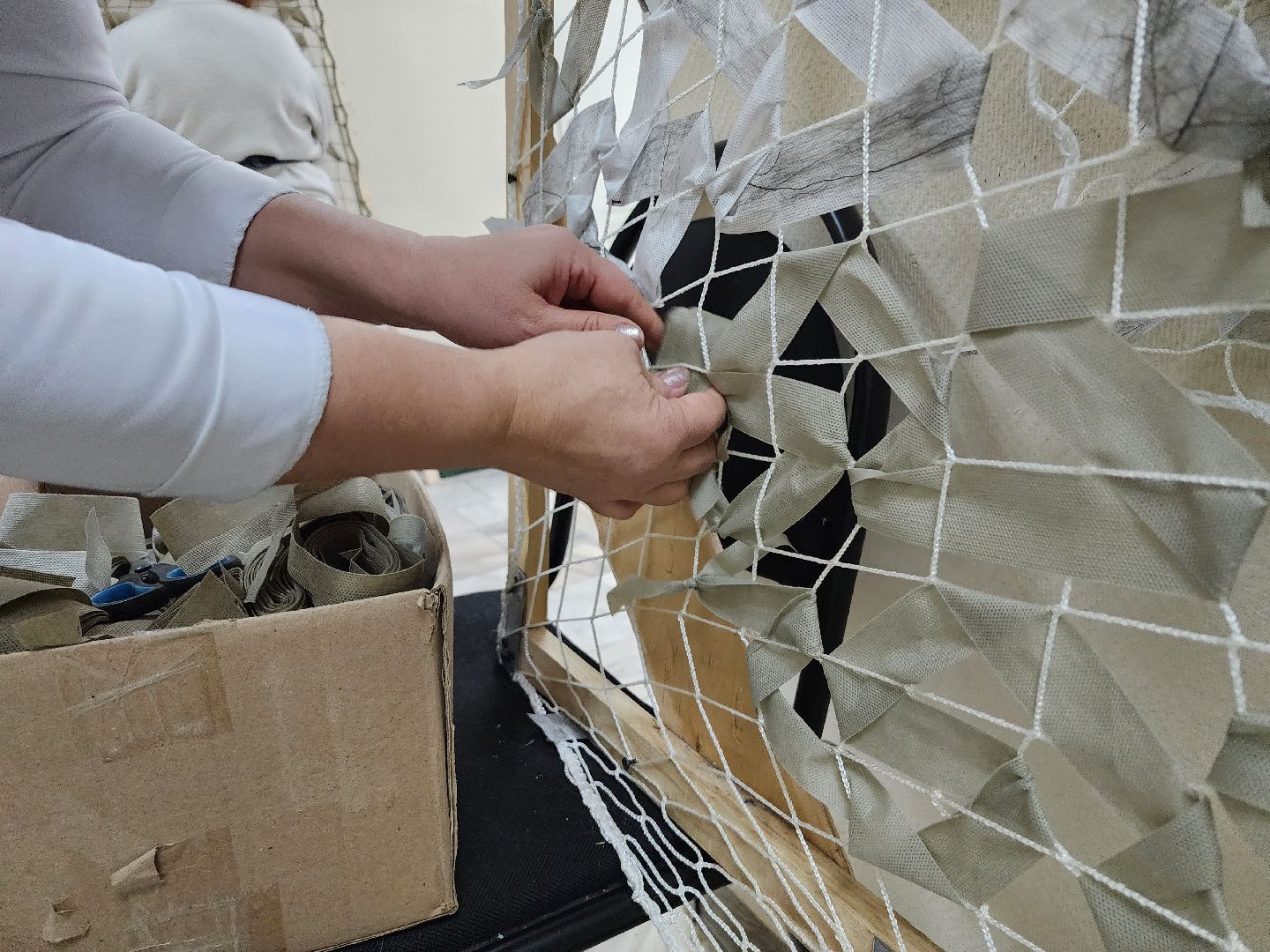 спецоперация, волонтеры, маскировочные сети, Ногинск, Богородский городской округ,