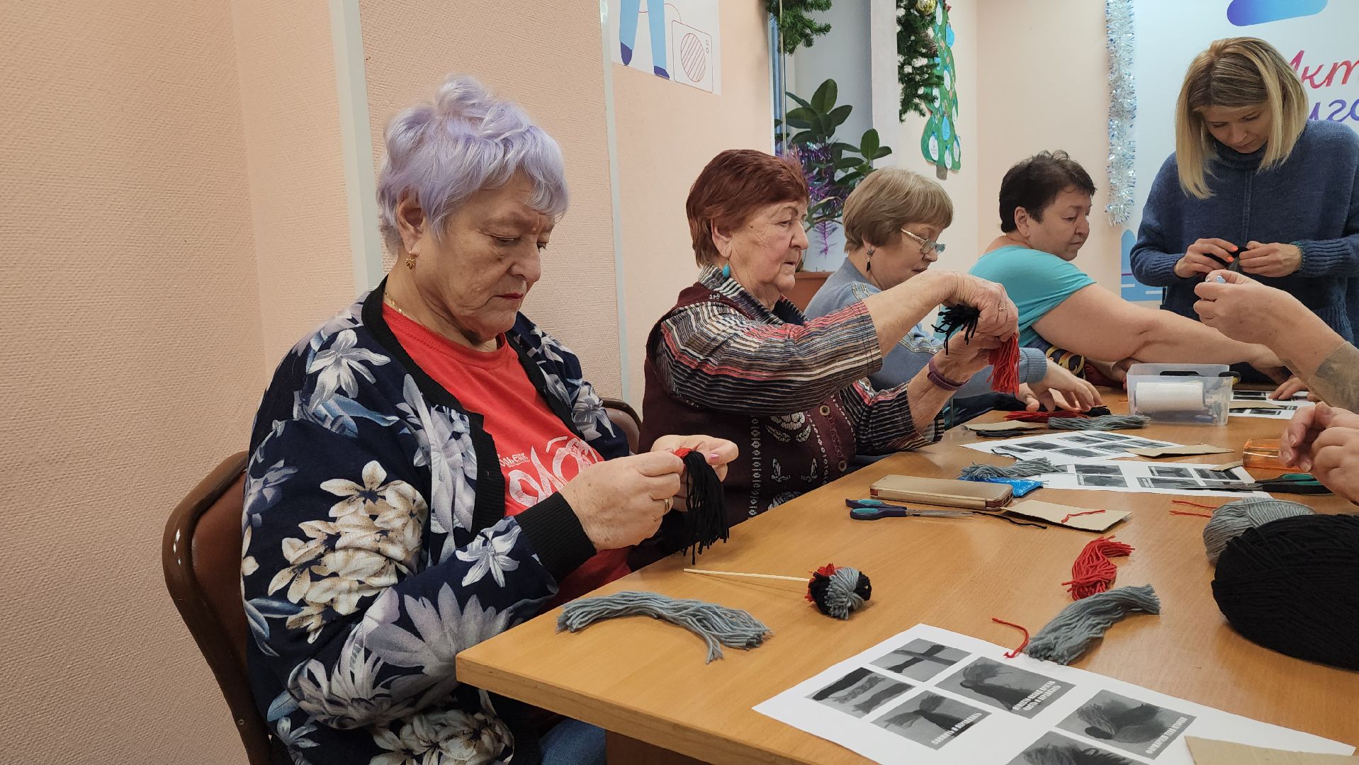 Активное долголетие, долголеты, новый год, Ногинск, Богородский городской округ,