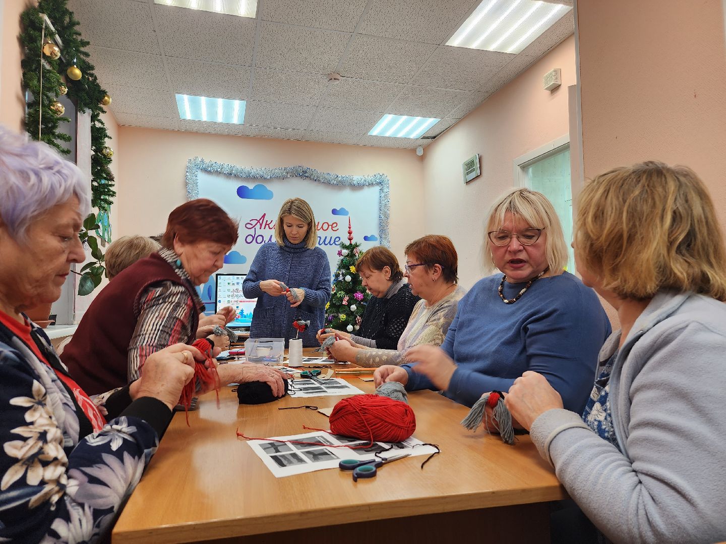 Активное долголетие, долголеты, новый год, Ногинск, Богородский городской округ,