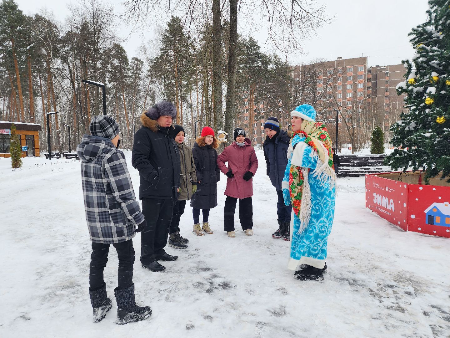 новый год, центр культуры и творчества, Глуховский парк, Ногинск, Богородский городской округ,