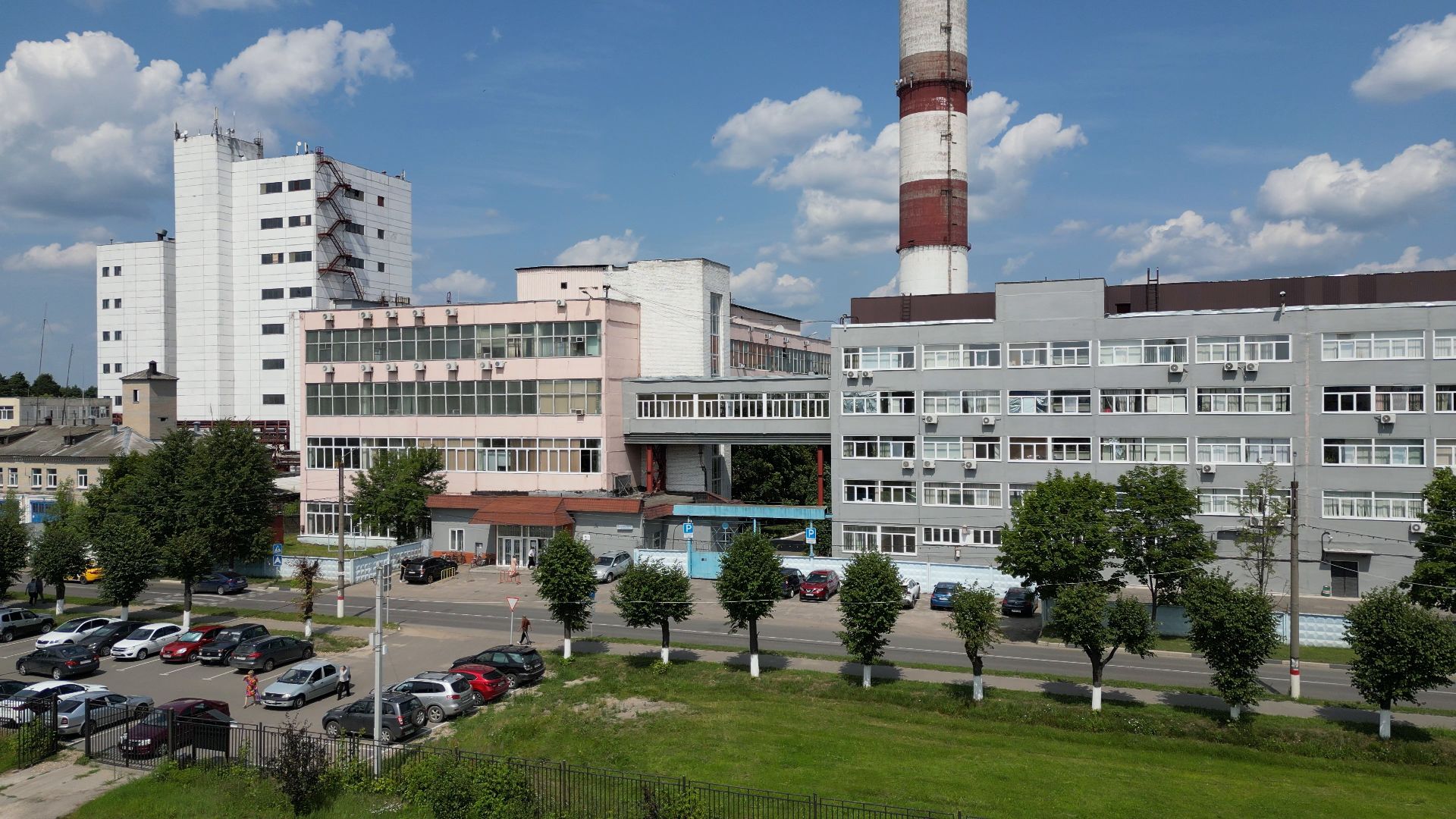 видео с коптера, электрогорск, города, промышленность,