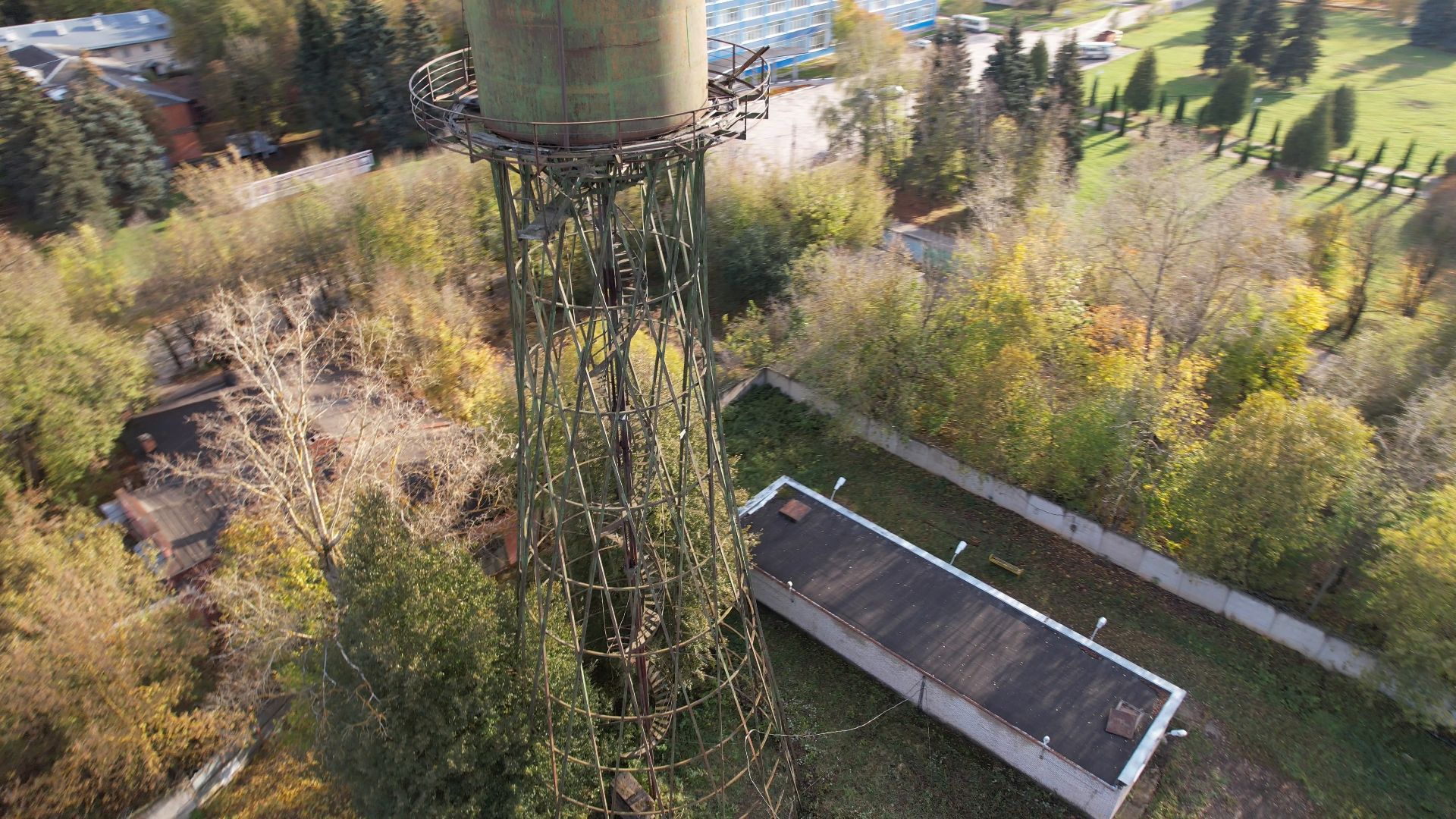 видео с коптера, лобня, история, города,