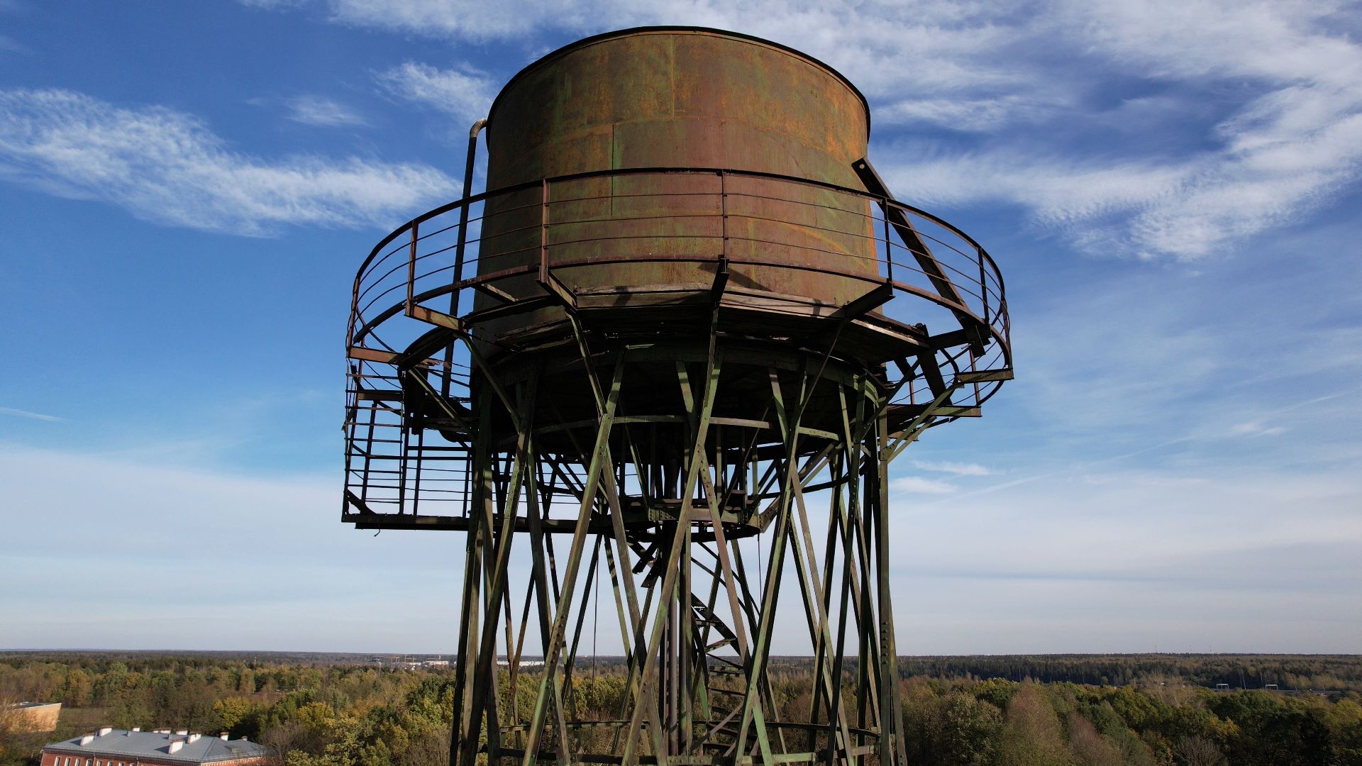 видео с коптера, лобня, история, города,