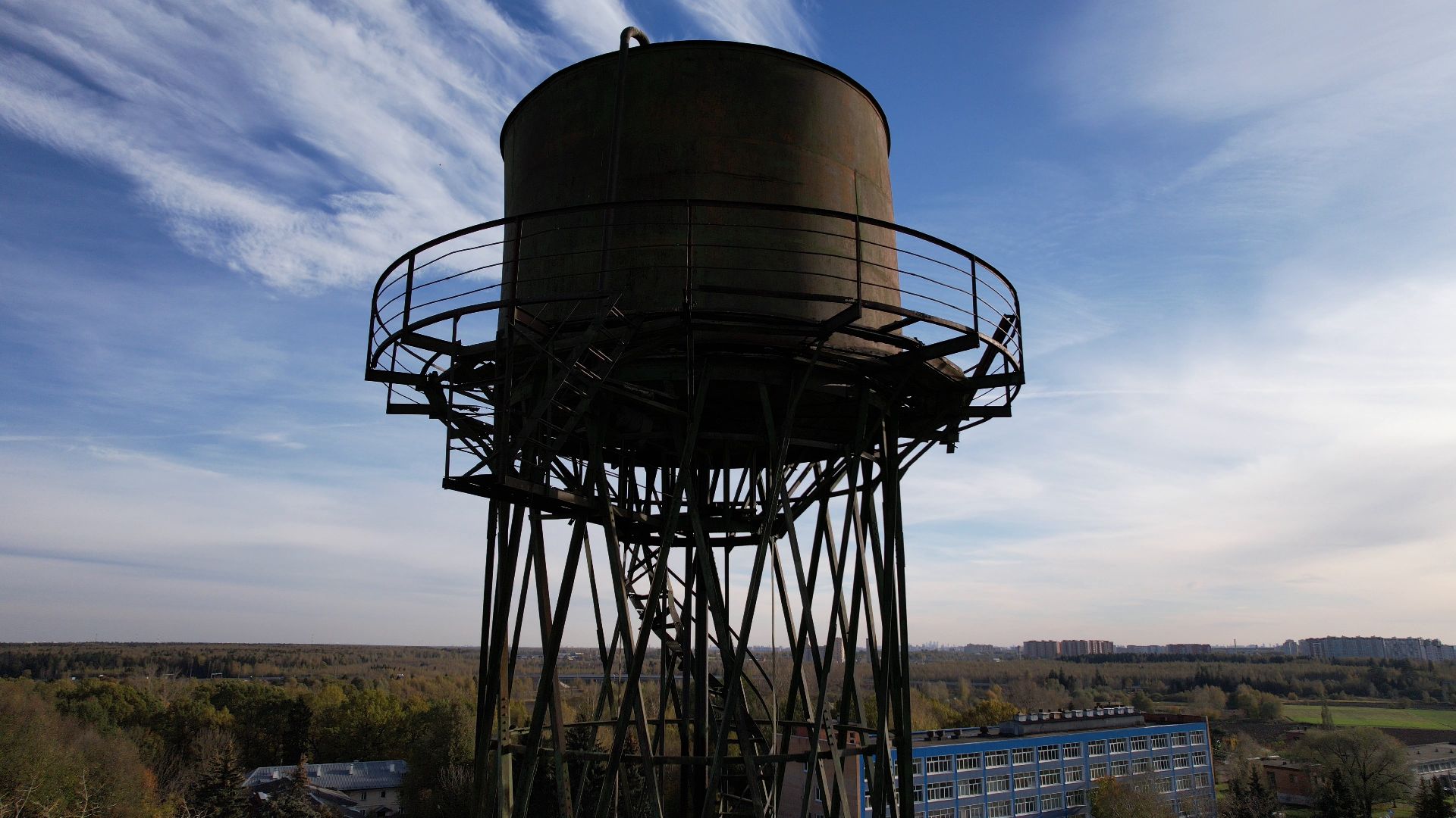 видео с коптера, лобня, история, города,