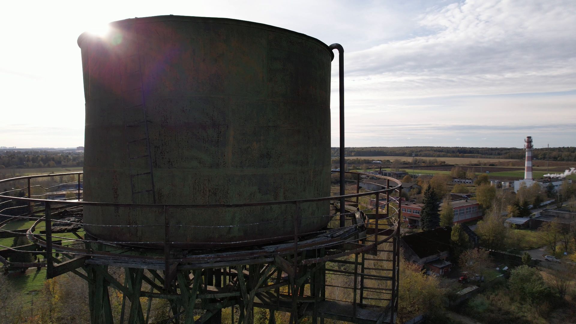 видео с коптера, лобня, история, города,