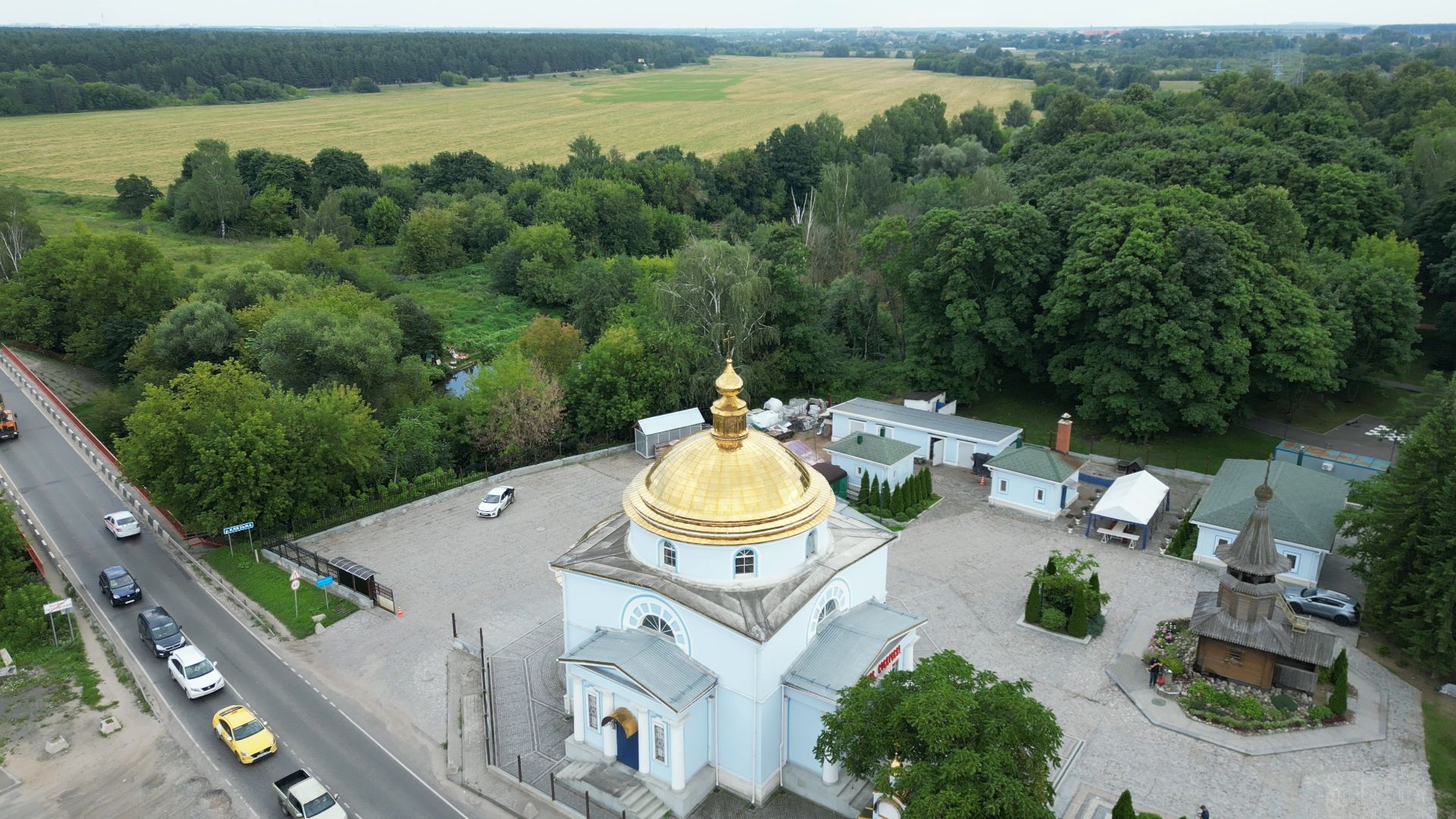 видео с коптера, лосино-петровский, города, история,