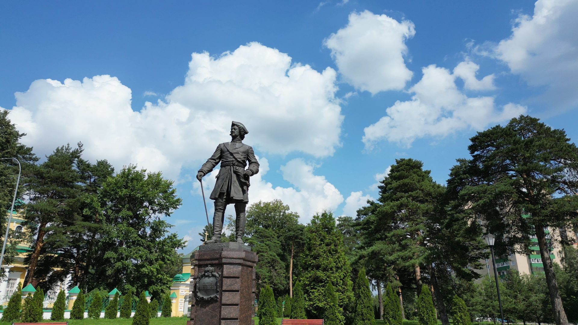 видео с коптера, лосино-петровский, города, история,