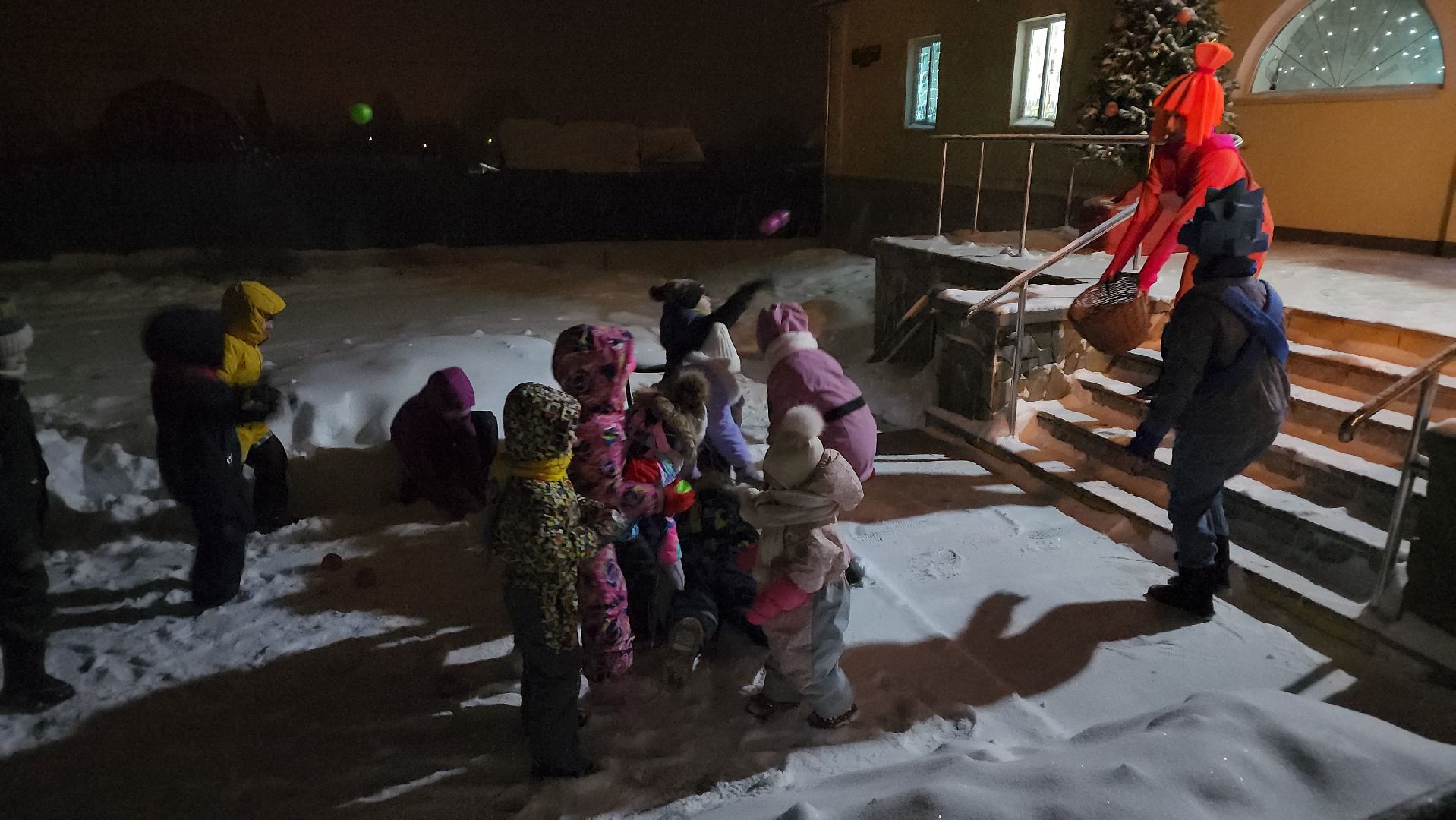 Ступино, старая ситня, новогодняя елка,