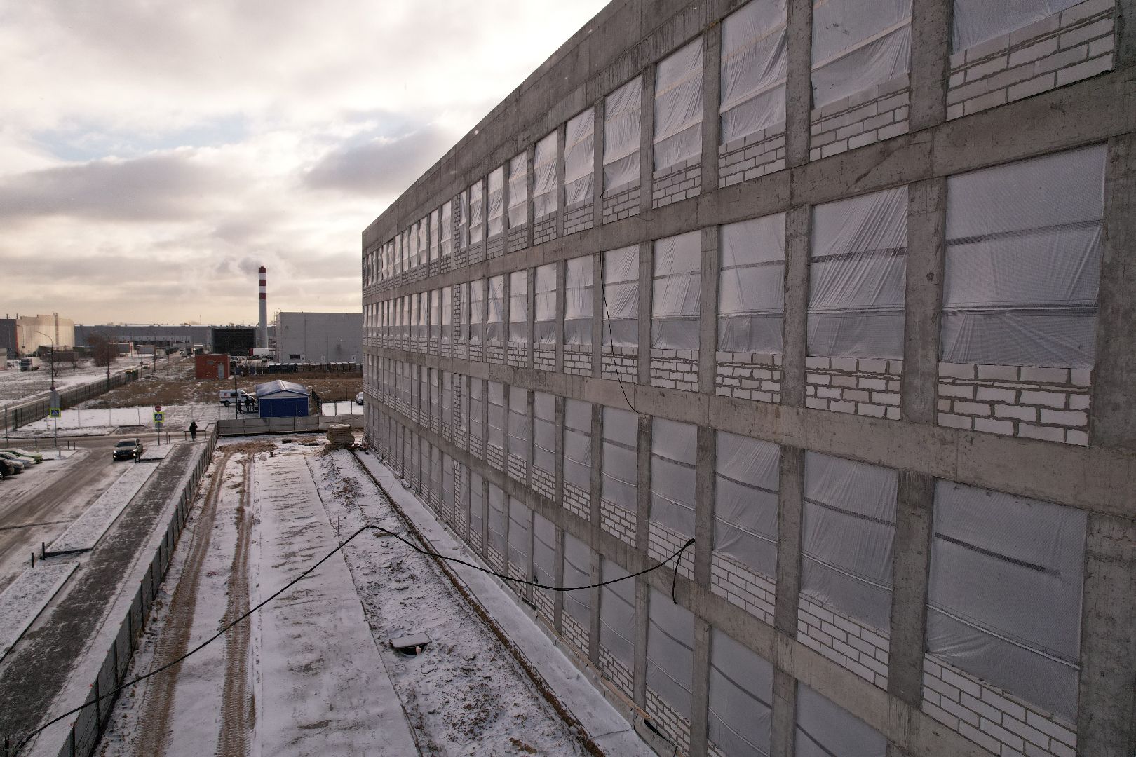 видео с коптера, котельники, школа,