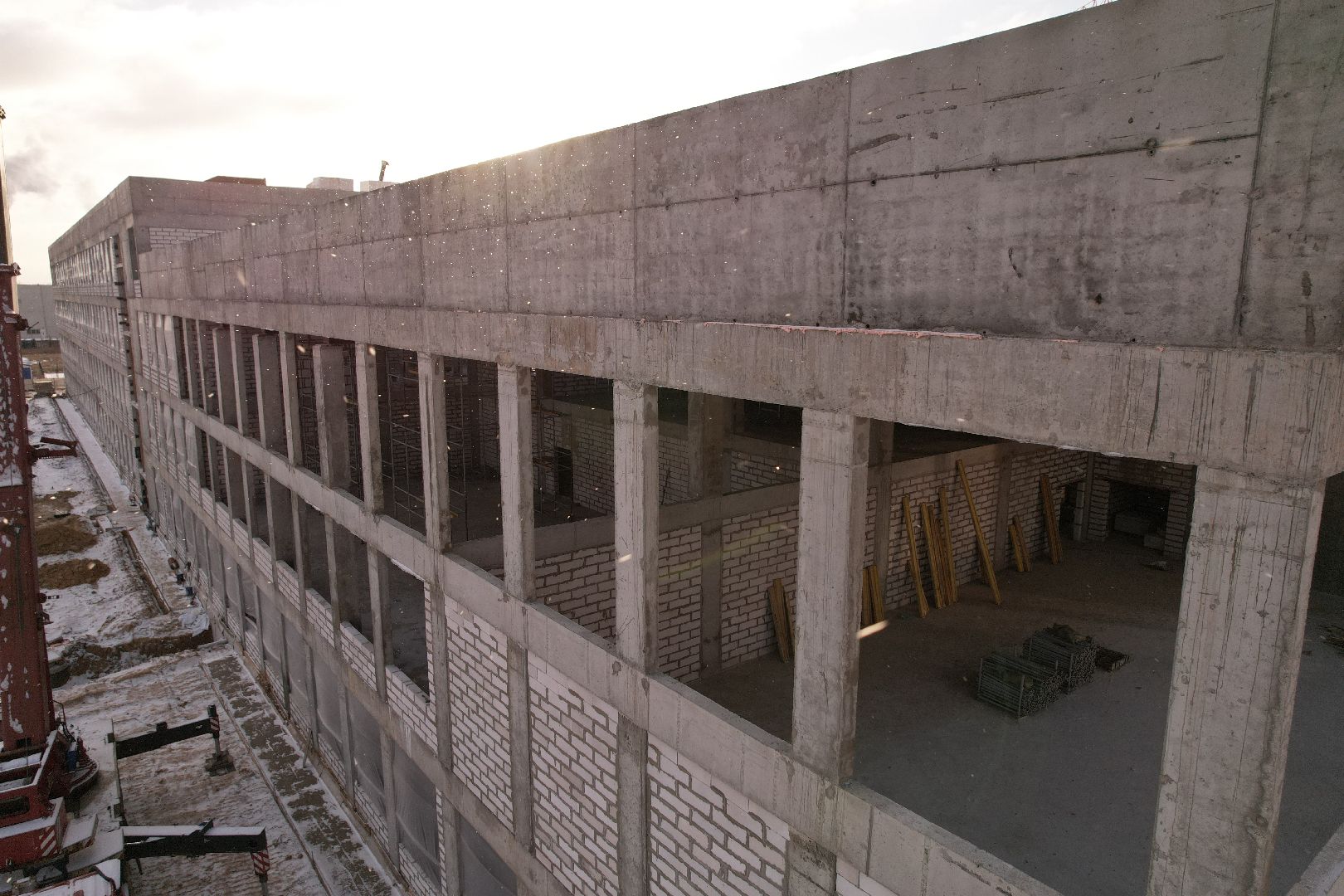 видео с коптера, котельники, школа,