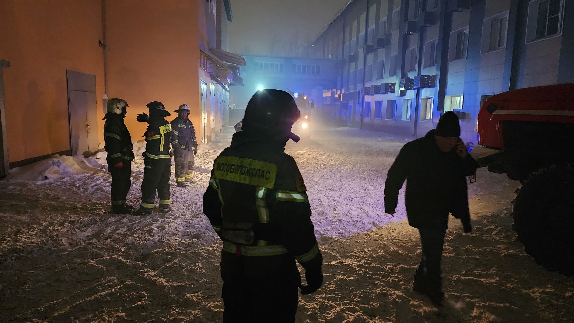 Подмосковье, Ивантеевка, ЧП, Пожар,