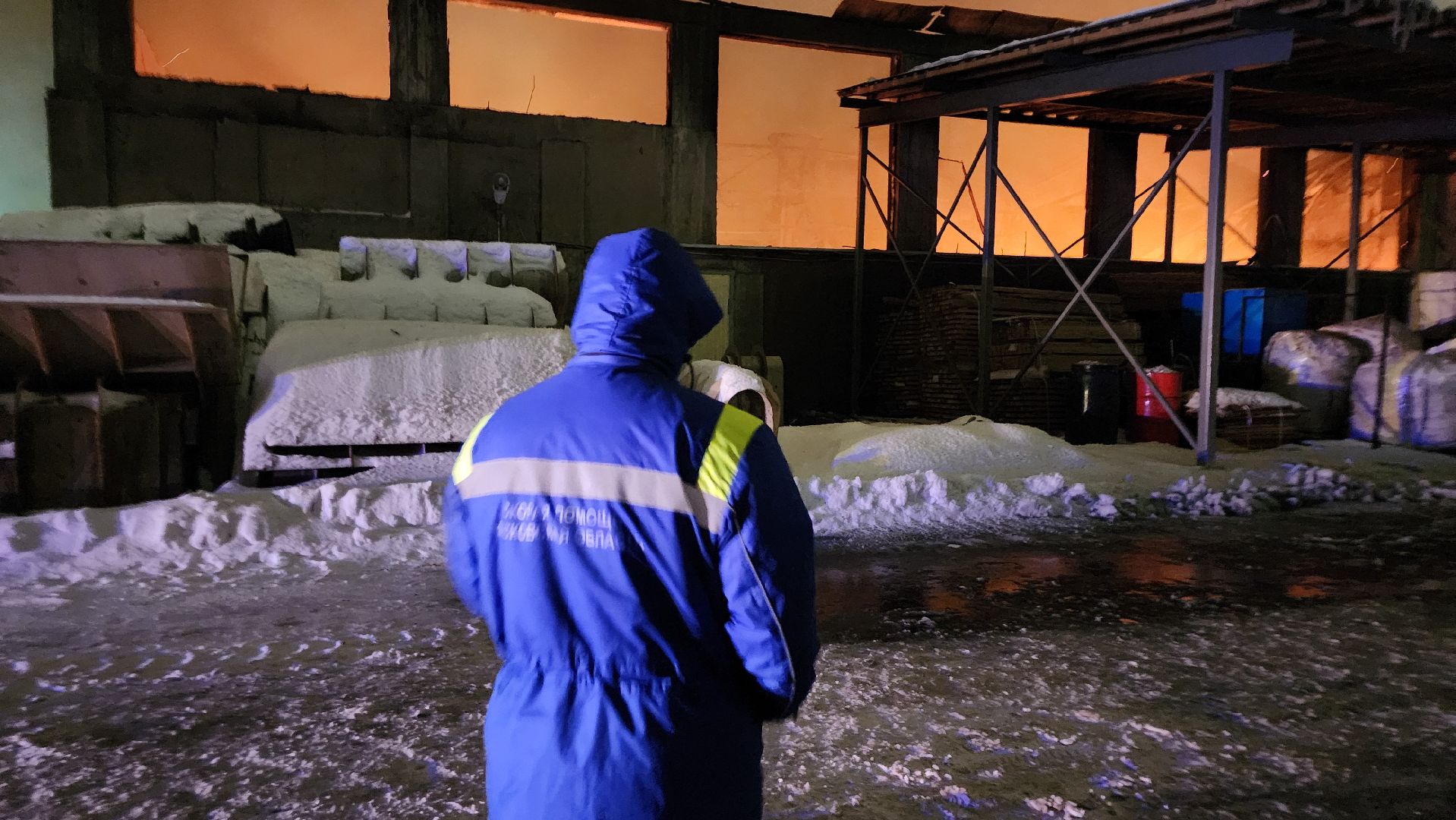 Подмосковье, Ивантеевка, ЧП, Пожар,