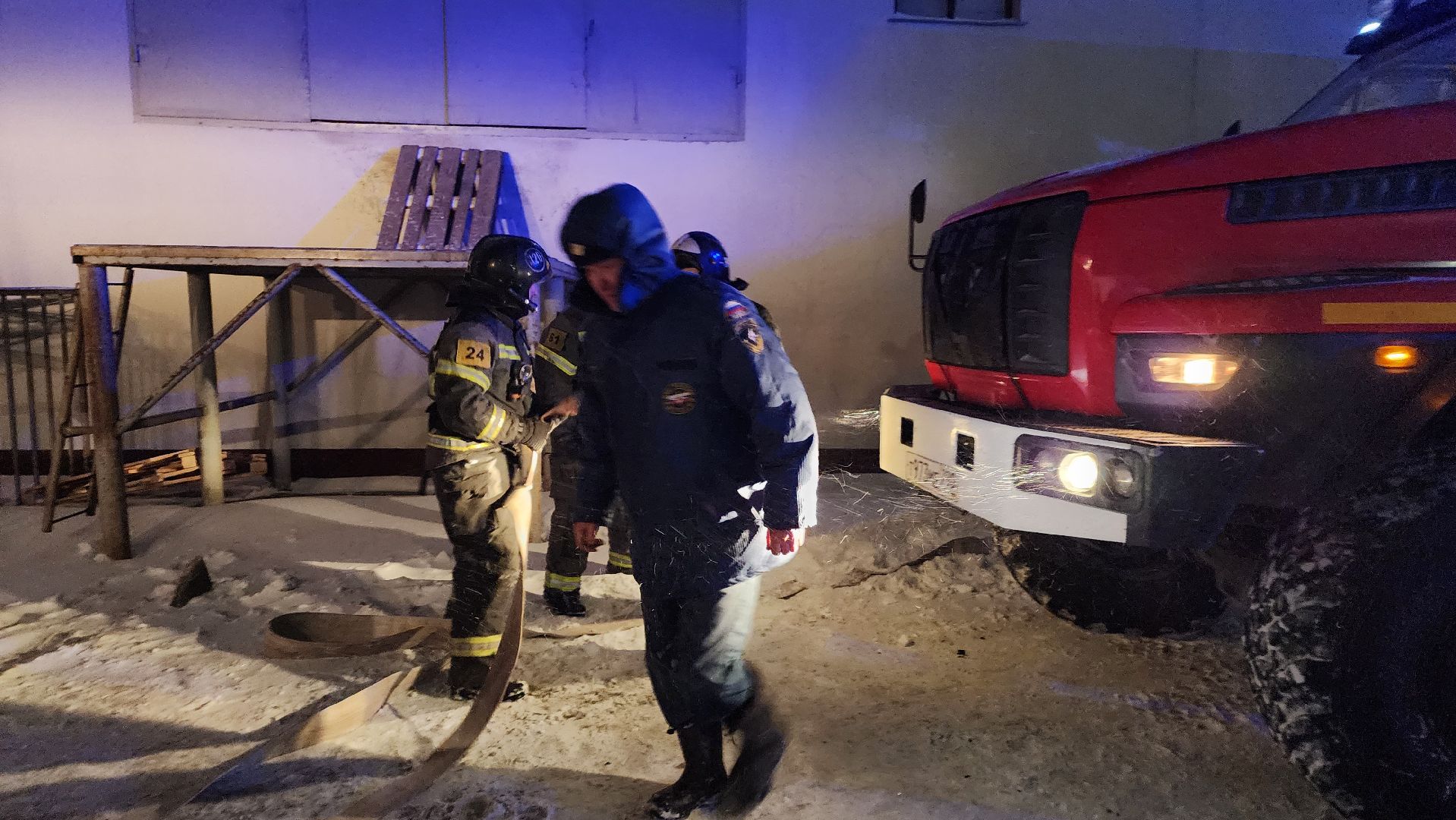 Подмосковье, Ивантеевка, ЧП, Пожар,